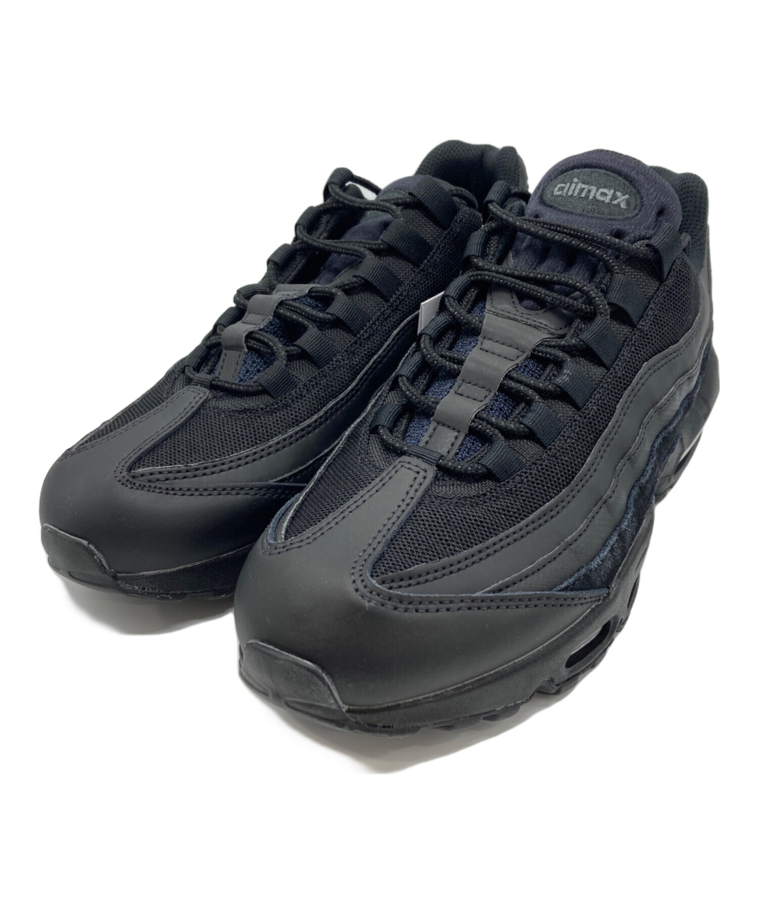 中古・古着通販】NIKE (ナイキ) AIR MAX 95 ESSENTIAL ブラック×グレー 