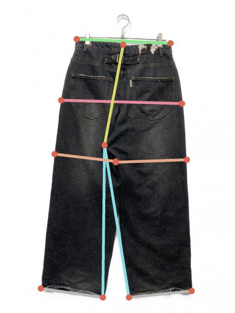 中古・古着通販】badway (バッドウェイ) Crash double knee denim