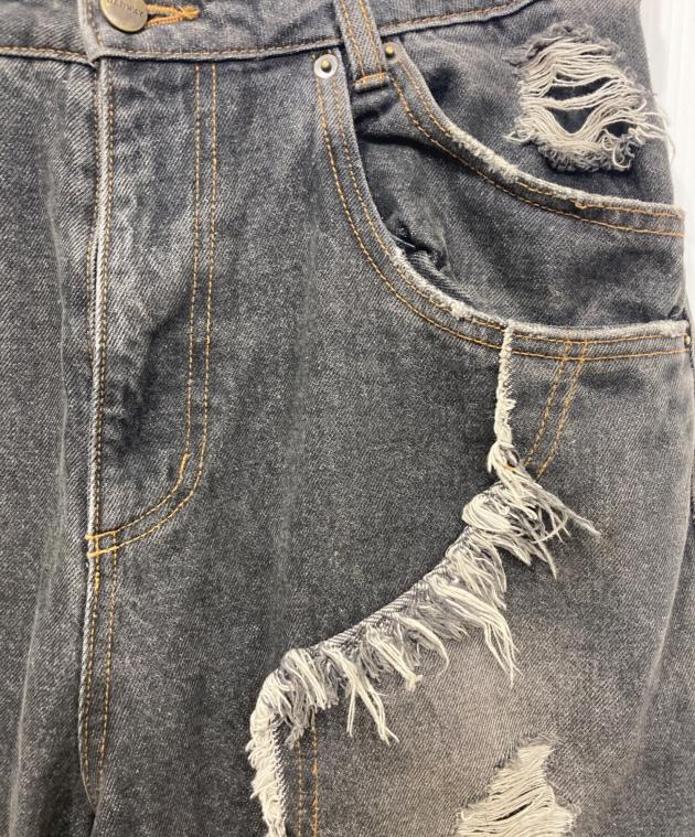 中古・古着通販】badway (バッドウェイ) Crash double knee denim