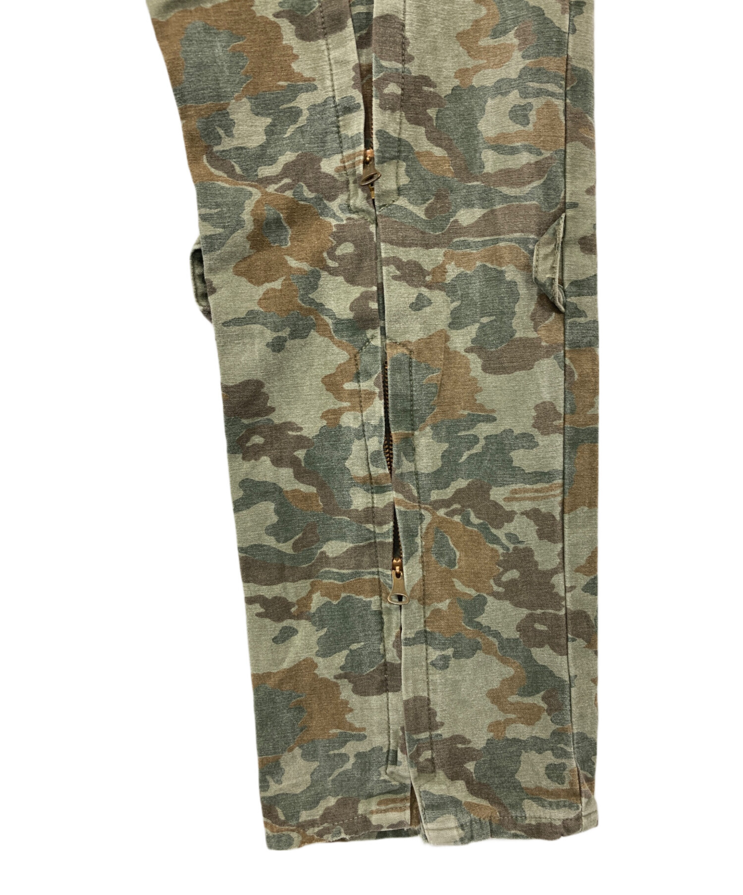 中古・古着通販】EVISU (エヴィス) カモメペイント カモフラ柄パンツ