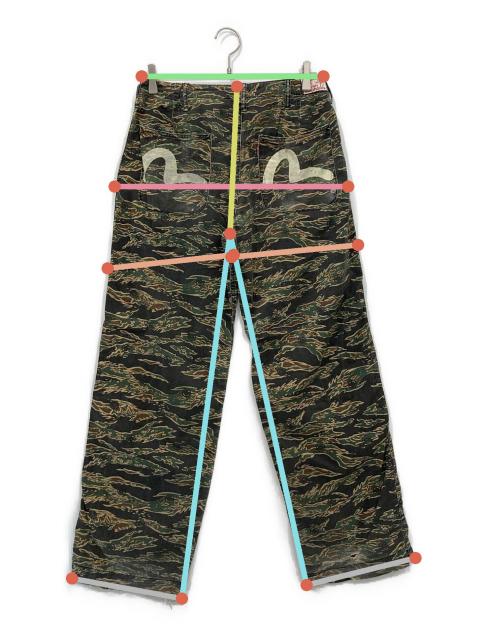 中古・古着通販】EVISU (エヴィス) カモメペイント タイガーカモパンツ