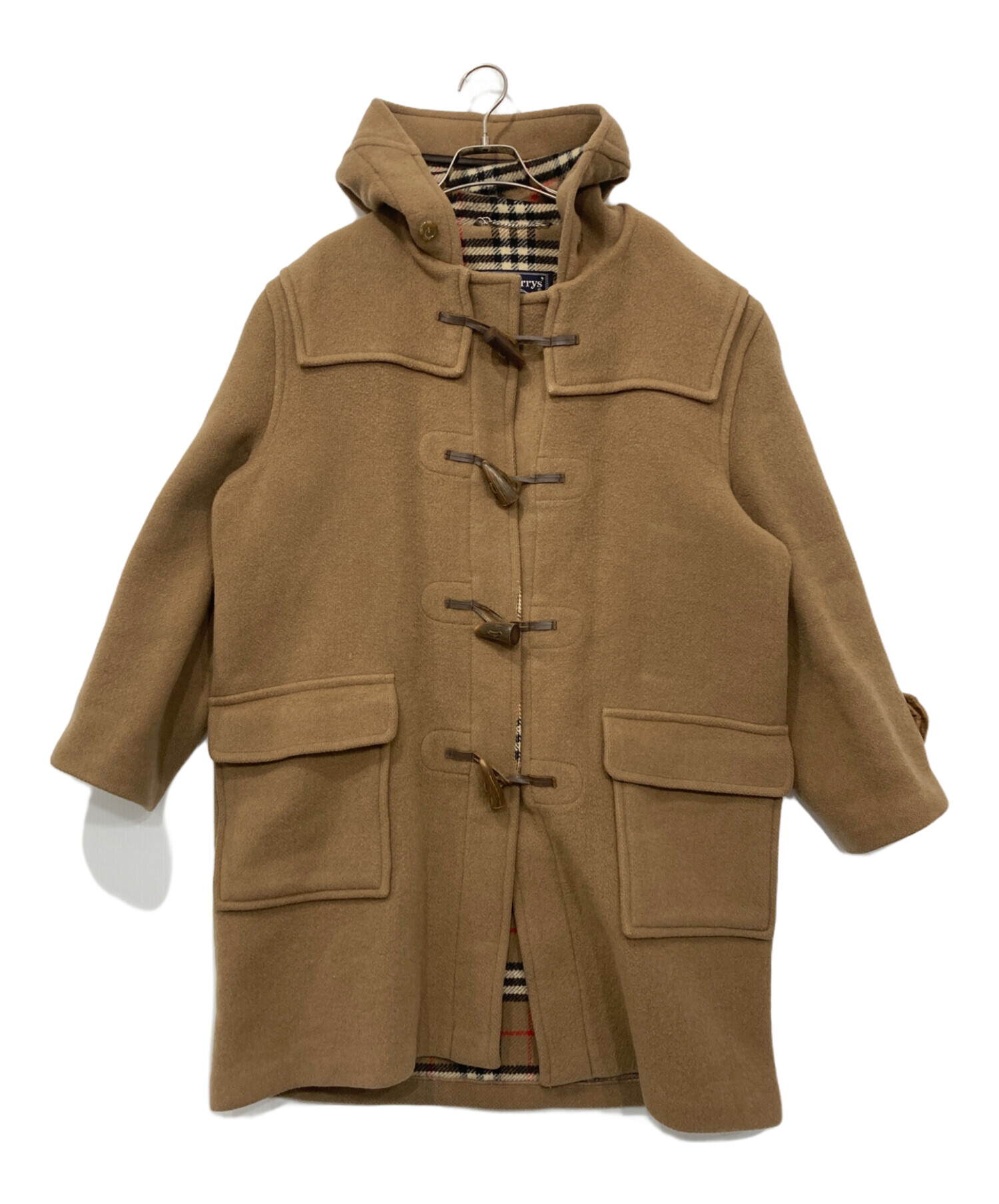 バーバリー ダッフルコート ブラウン 中古・古着通販】Burberry's (バーバリーズ) ダッフルコート ブラウン