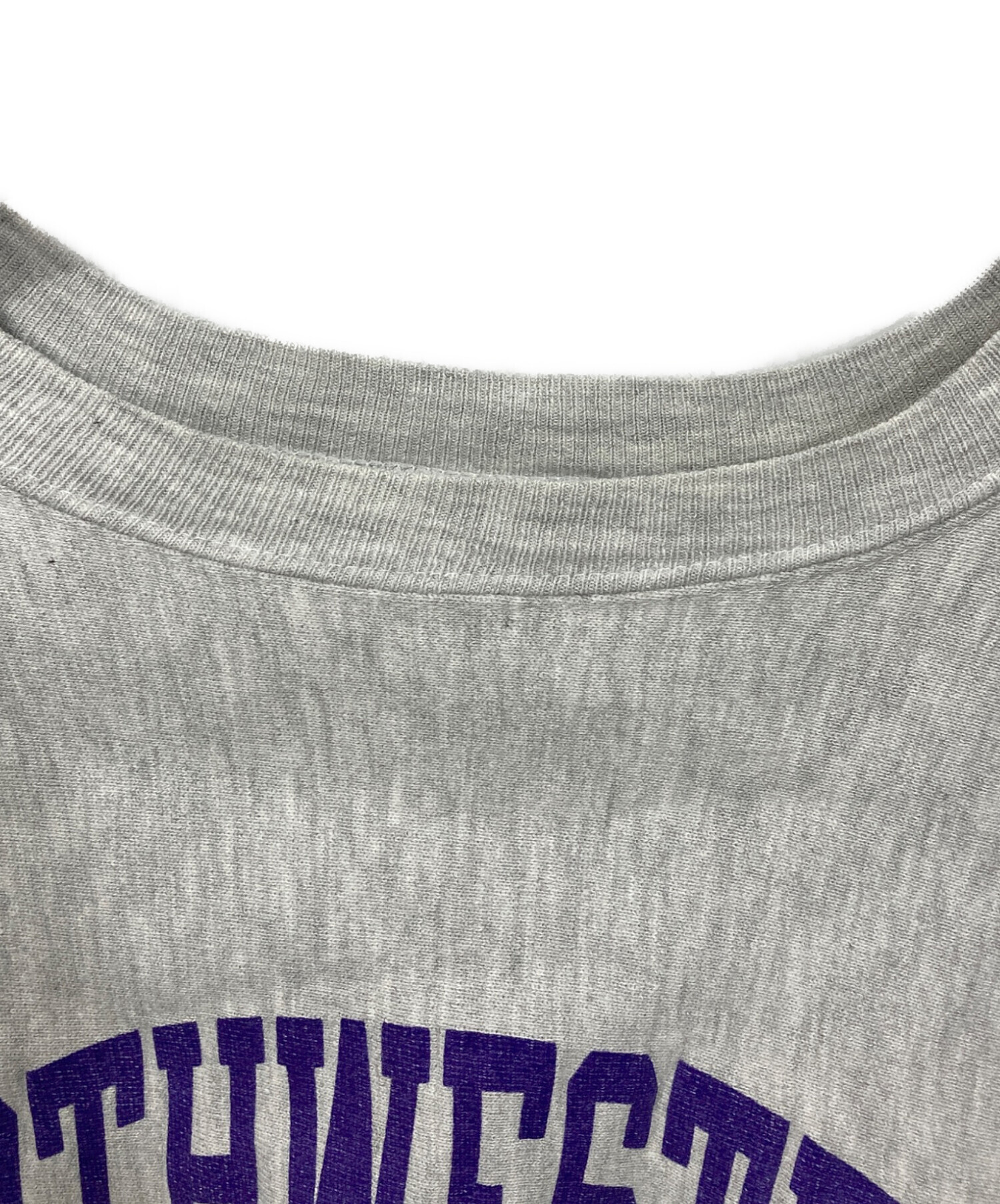 90s Champion REVERSE WEAVE \"グレー×レッド\" 90s Champion グレー レッド スウェット reverse weave