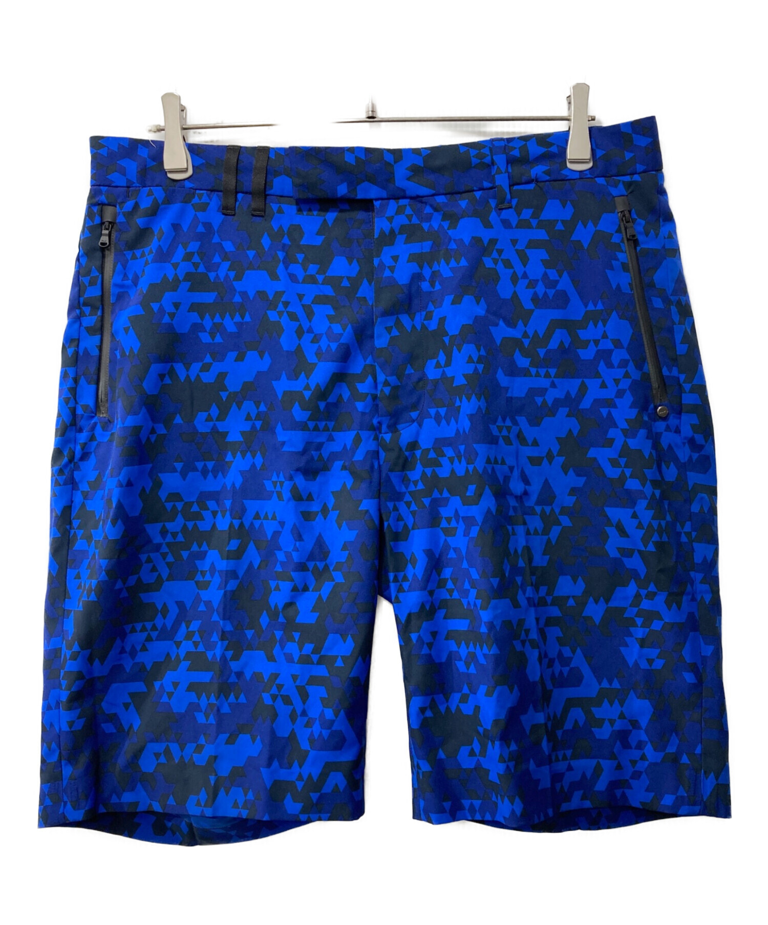 【極美品】RLX ラルフローレン ゴルフ ハーフパンツ ブルー M〜L 中古・古着通販】RLX RALPH LAUREN (アールエルエックスラルフローレン