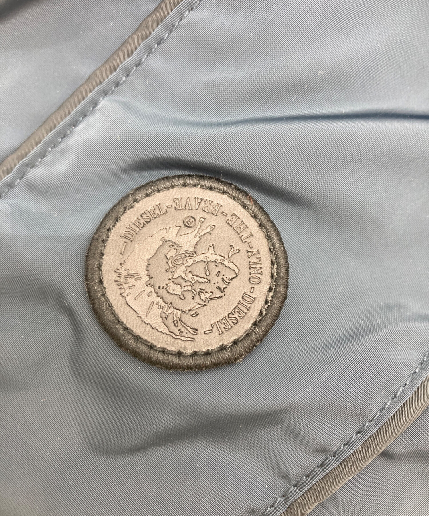 中古・古着通販】DIESEL (ディーゼル) ナイロンライダースジャケット