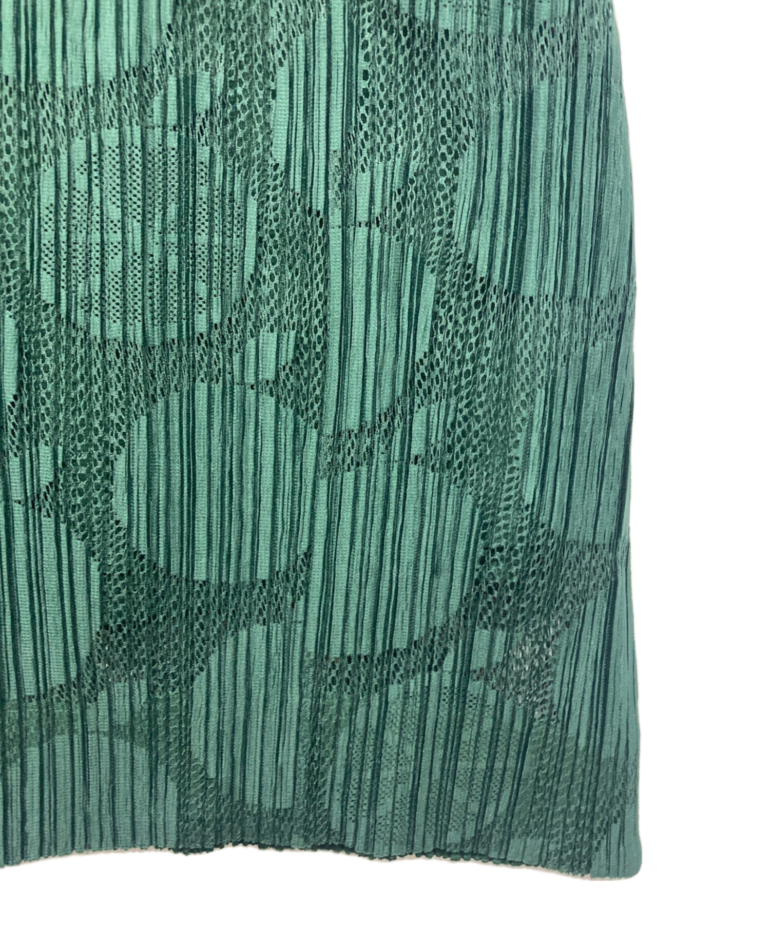 中古・古着通販】PLEATS PLEASE (プリーツプリーズ) フルーツ柄 レース