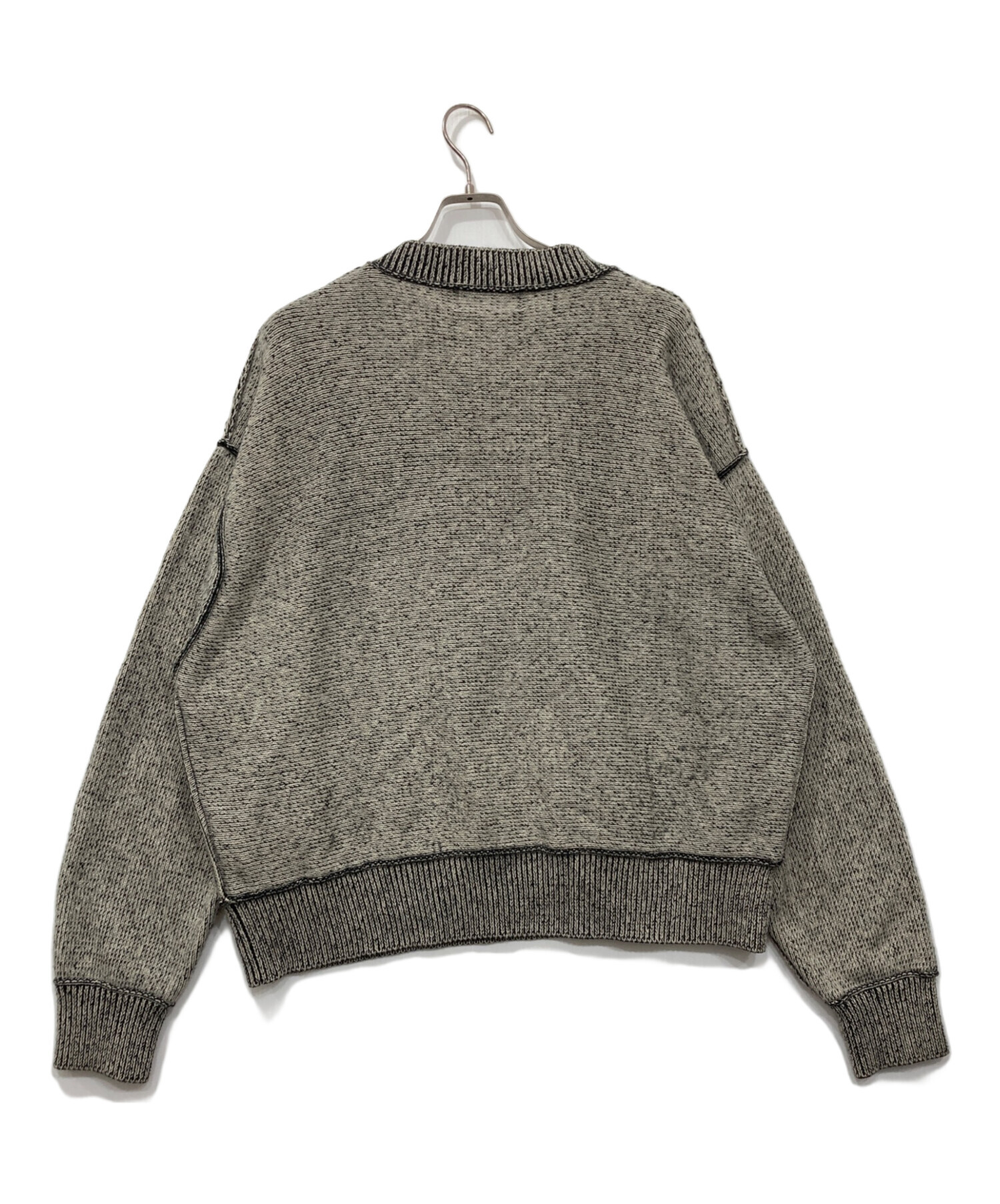 中古・古着通販】UNUSED (アンユーズド) Wool knit pullover/ウール 