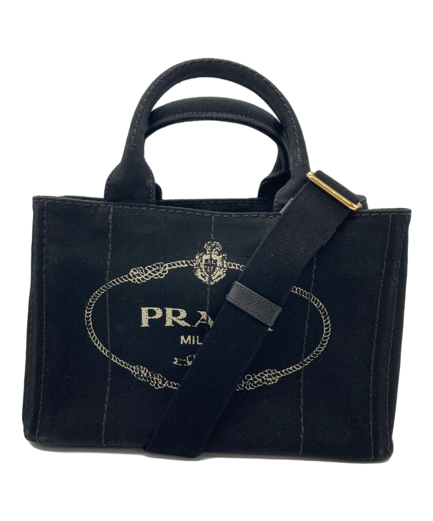 中古・古着通販】PRADA (プラダ) カナパ トートバッグ NERO｜ブランド