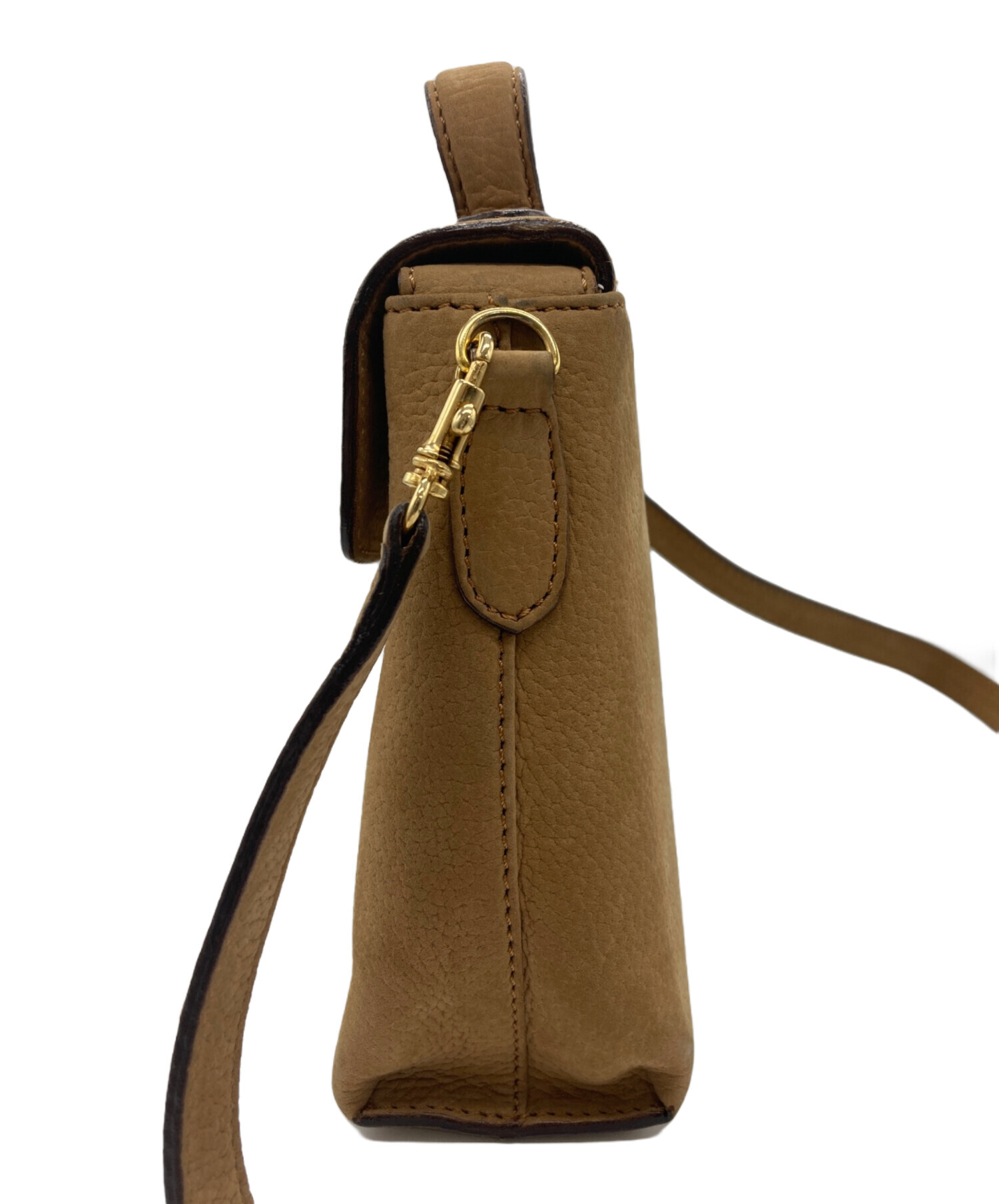 中古・古着通販】CELINE (セリーヌ) ヌバックショルダーバッグ