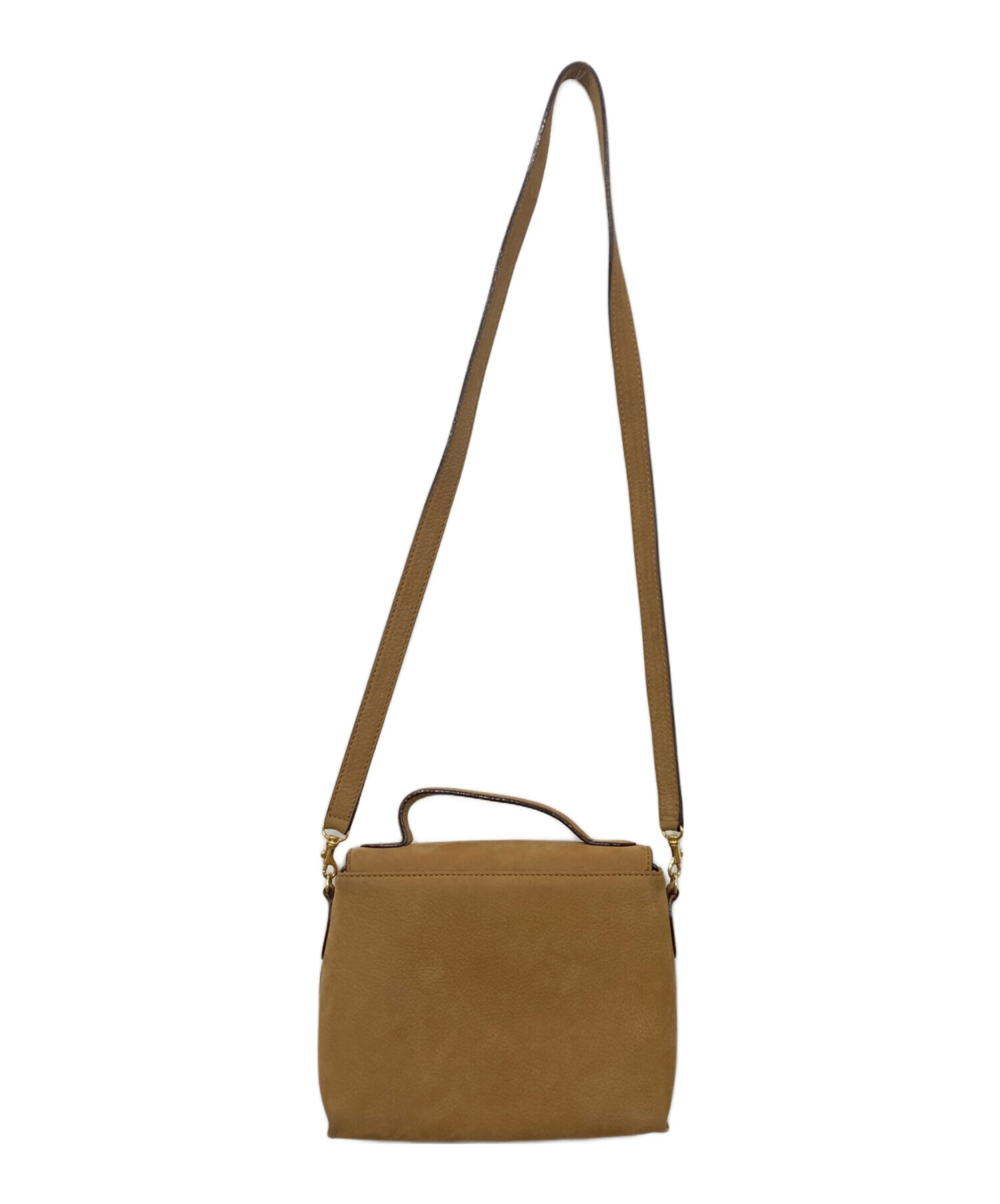 中古・古着通販】CELINE (セリーヌ) ヌバックショルダーバッグ