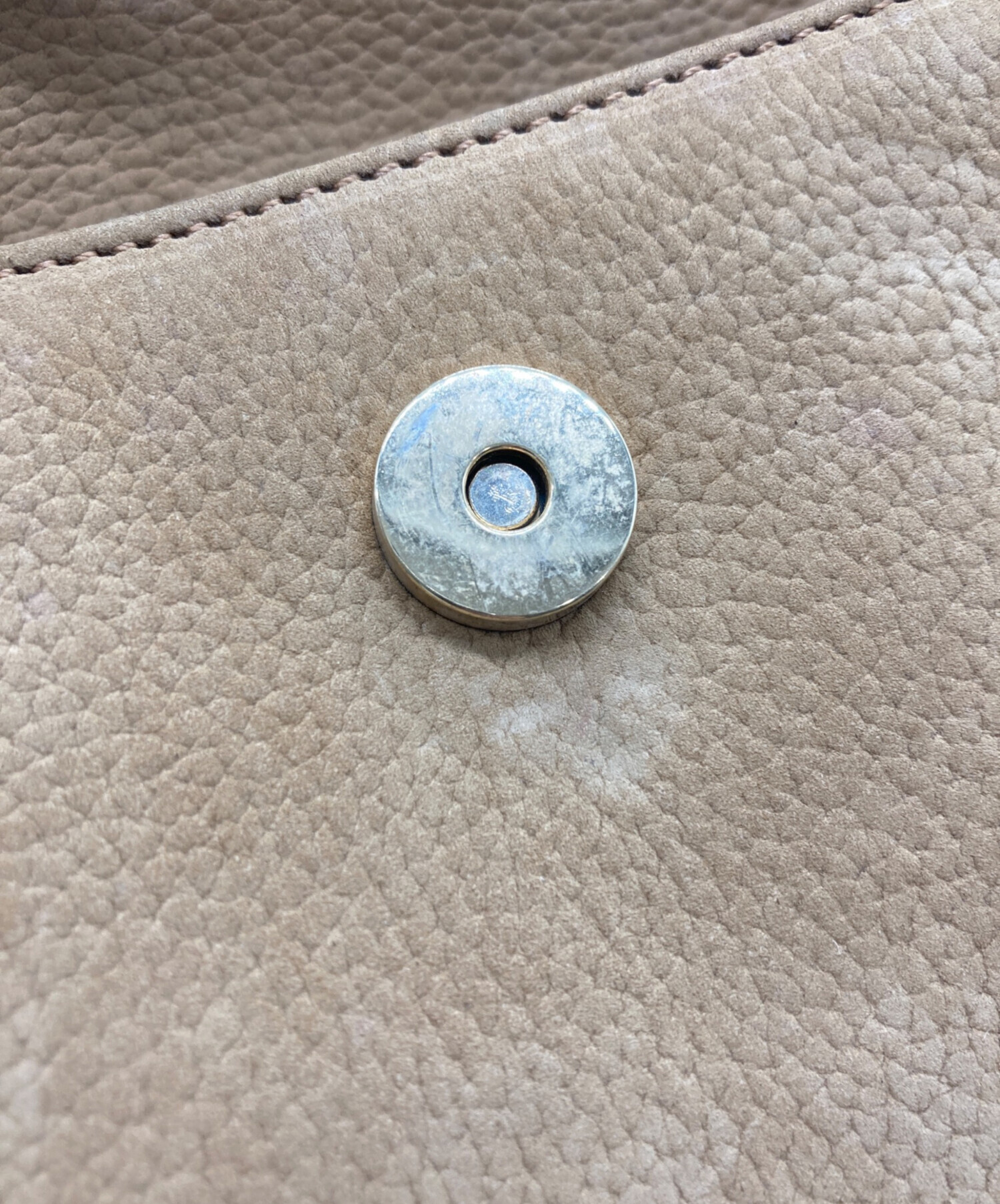 中古・古着通販】CELINE (セリーヌ) ヌバックショルダーバッグ