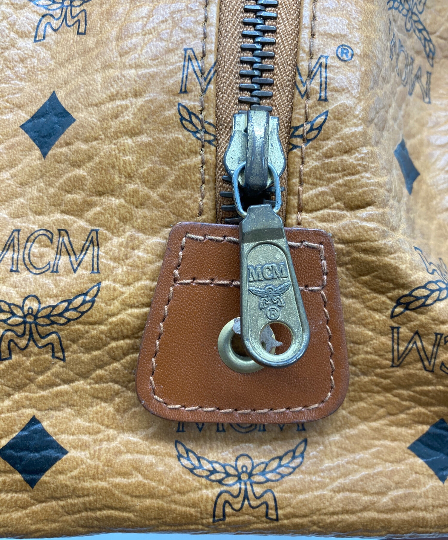 中古・古着通販】MCM (エムシーエム) オールドミニボストンバッグ