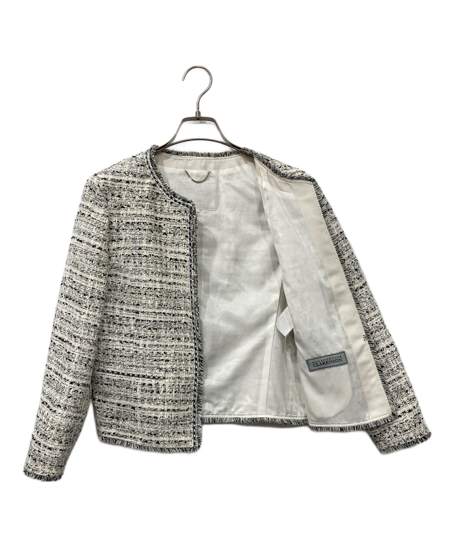 中古・古着通販】23区 (ニジュウサンク) CLALENSONファンシーツイード