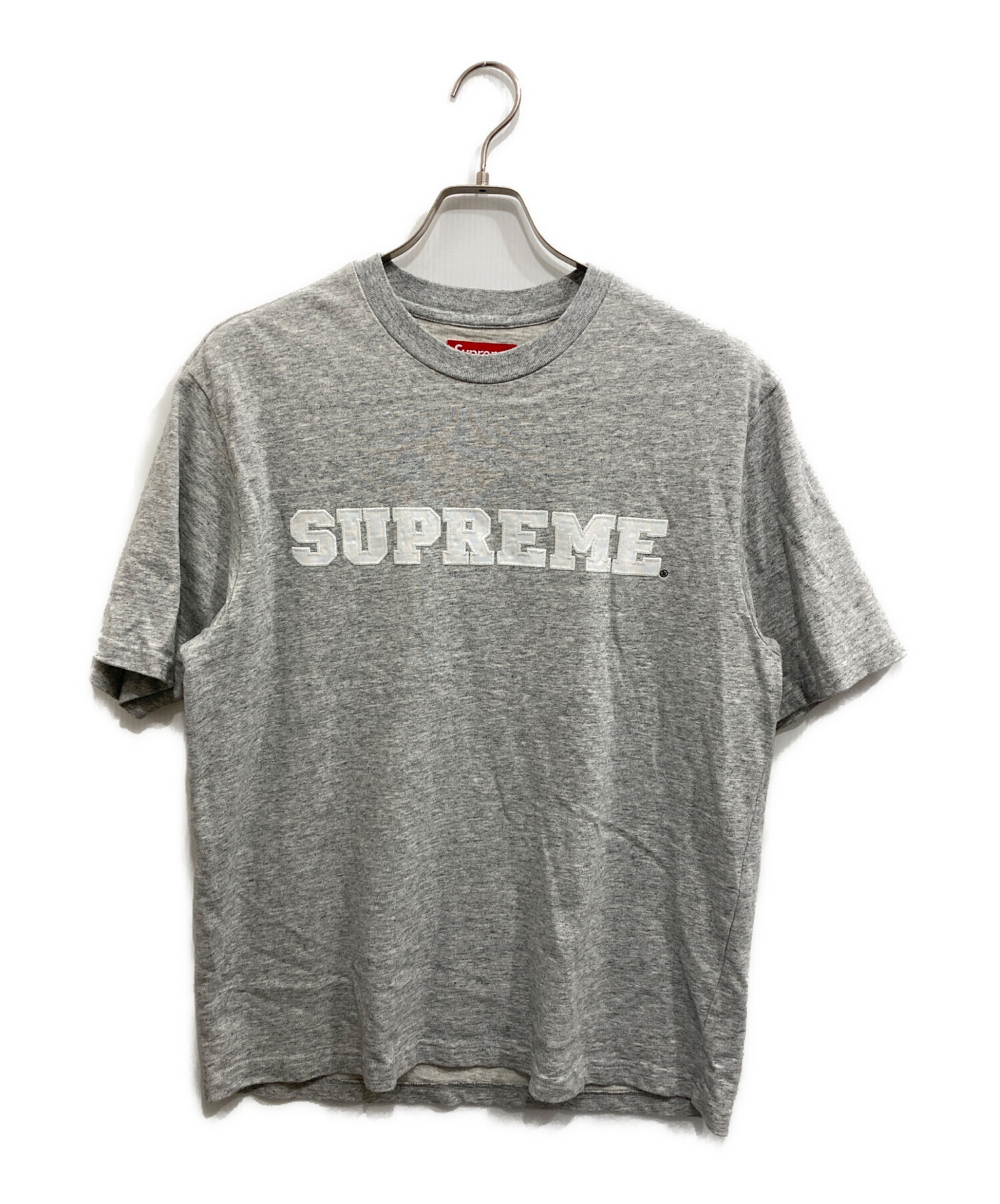 Supreme グレー Tシャツ Mサイズ Collegiate S/S Top 中古・古着通販】SUPREME (シュプリーム) Collegiate S/S Top グレー