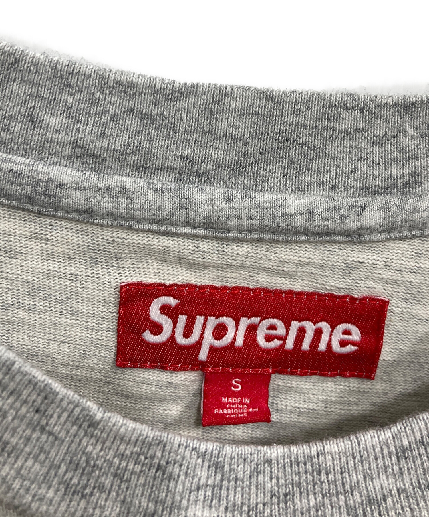 中古・古着通販】SUPREME (シュプリーム) Collegiate S/S Top グレー