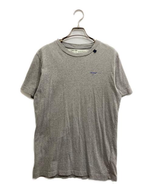 中古・古着通販】OFFWHITE (オフホワイト) バックアローペイントロゴT