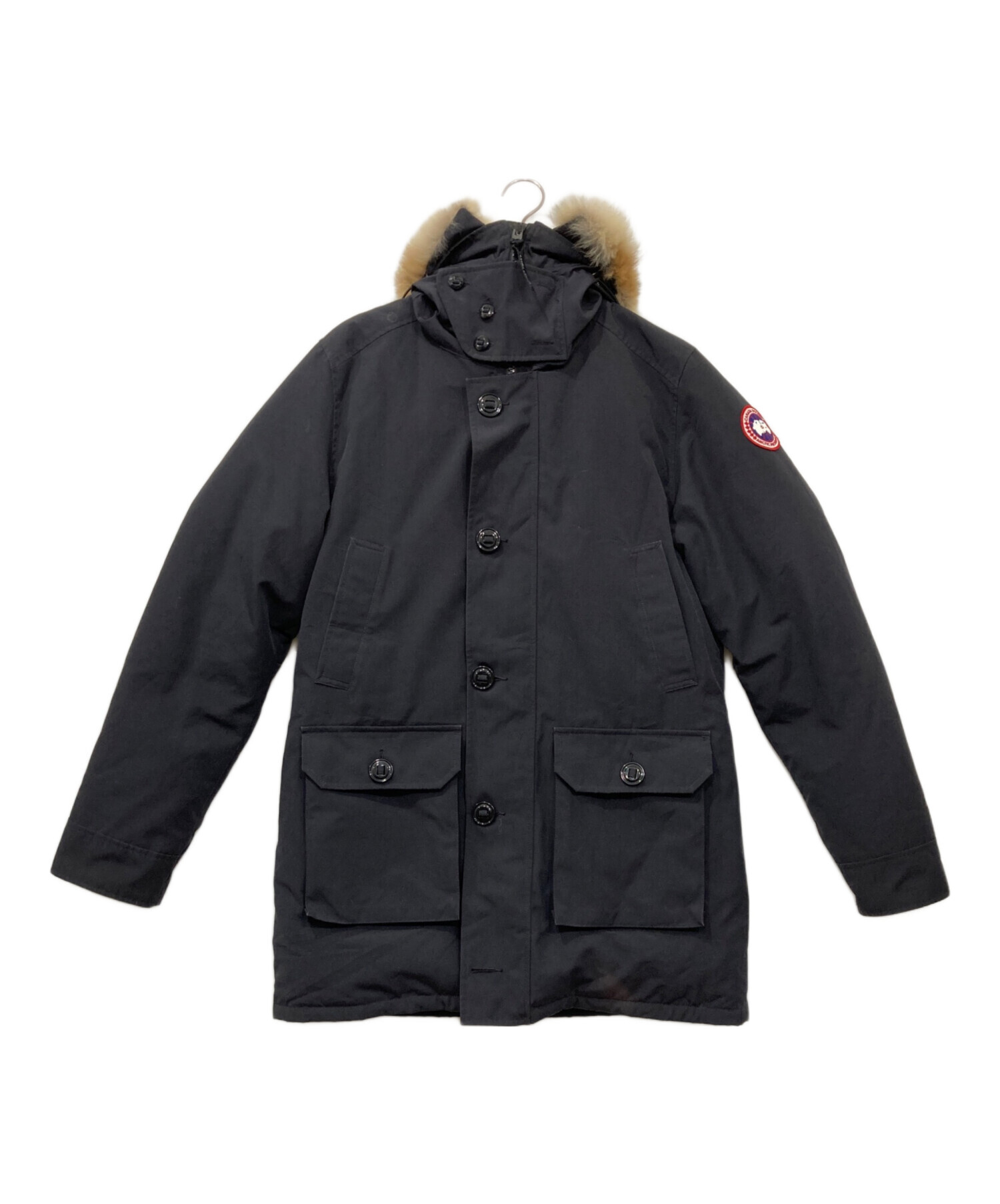   カナダグース BROOKFIELD ダウンコート 黒色 中古・古着通販】CANADA GOOSE (カナダグース) ブルックフィールド