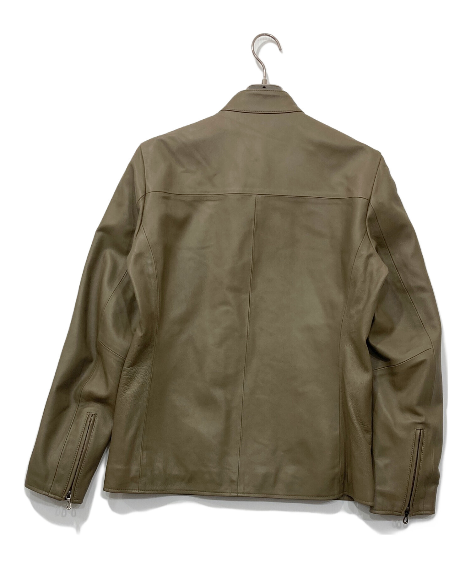 中古・古着通販】SHIPS (シップス) ラムレザー シングルライダース