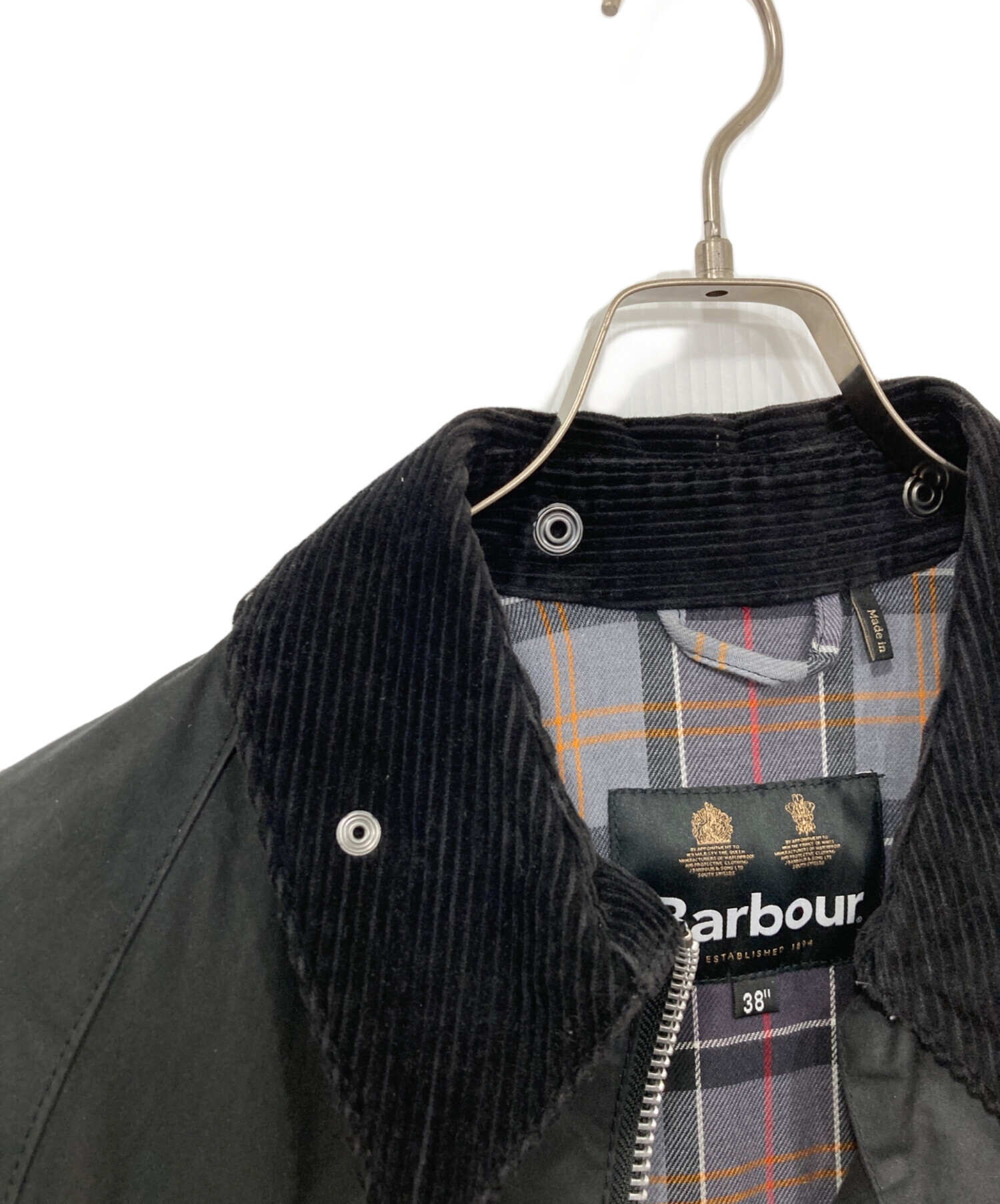 中古・古着通販】Barbour (バブアー) TRANSPORT ワックス ショート