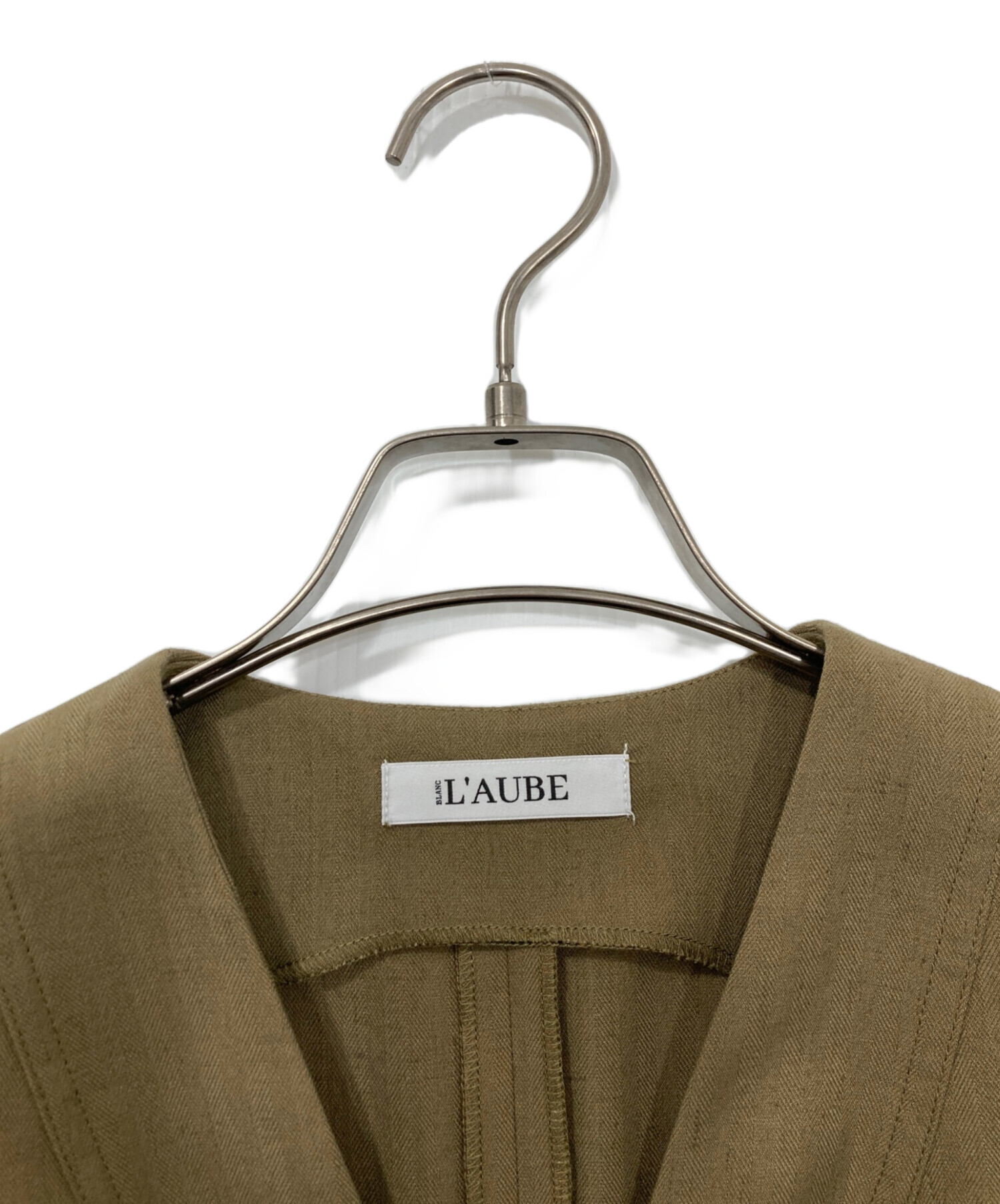 中古・古着通販】L'AUBE BLANC (ローブ ブラン) Shell Pleats Dress