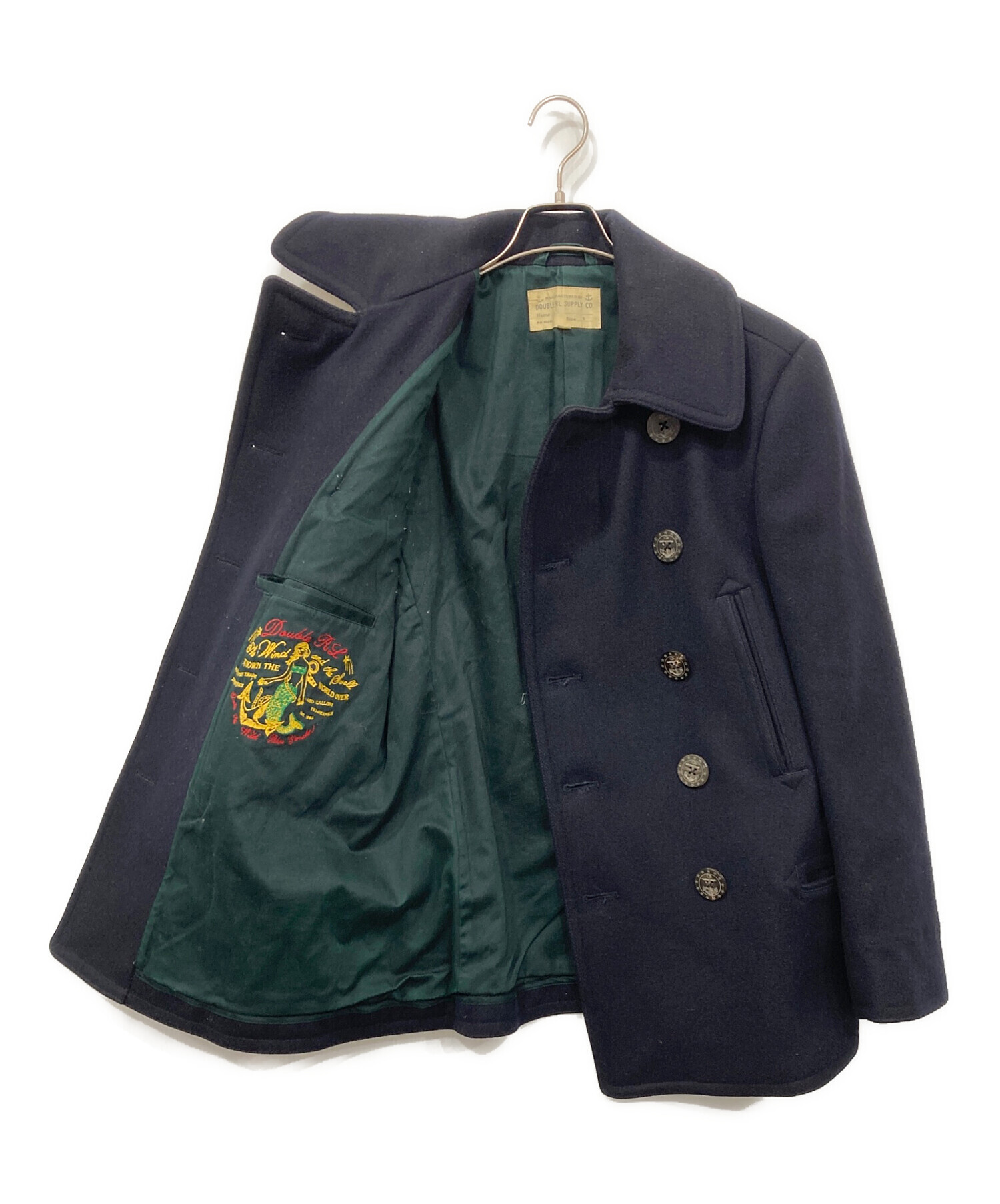 RRL ダブルアールエル 10BUTTON 13STAR WOOL P-COAT 10ボタン13スター