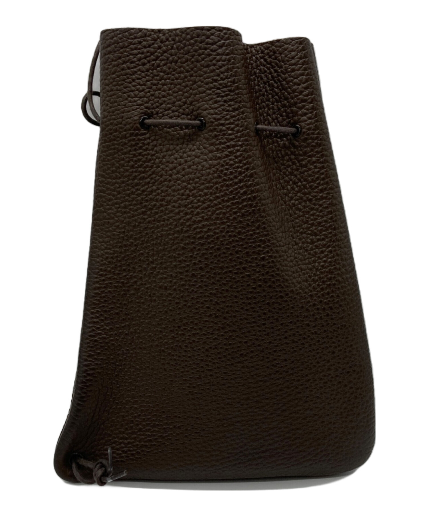 中古・古着通販】HENDER SCHEME (エンダースキーマ) zacc レザー 巾着