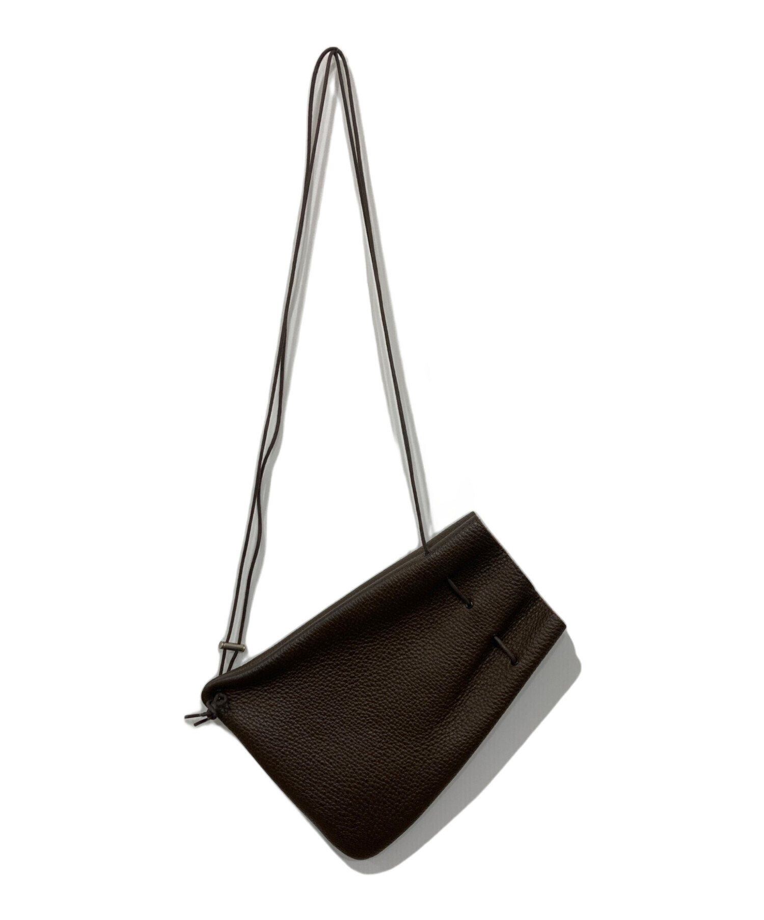 Hender Scheme 黒 レザー 巾着 エンダースキーマzacc Hender Scheme (エンダースキーマ) zacc / ザック