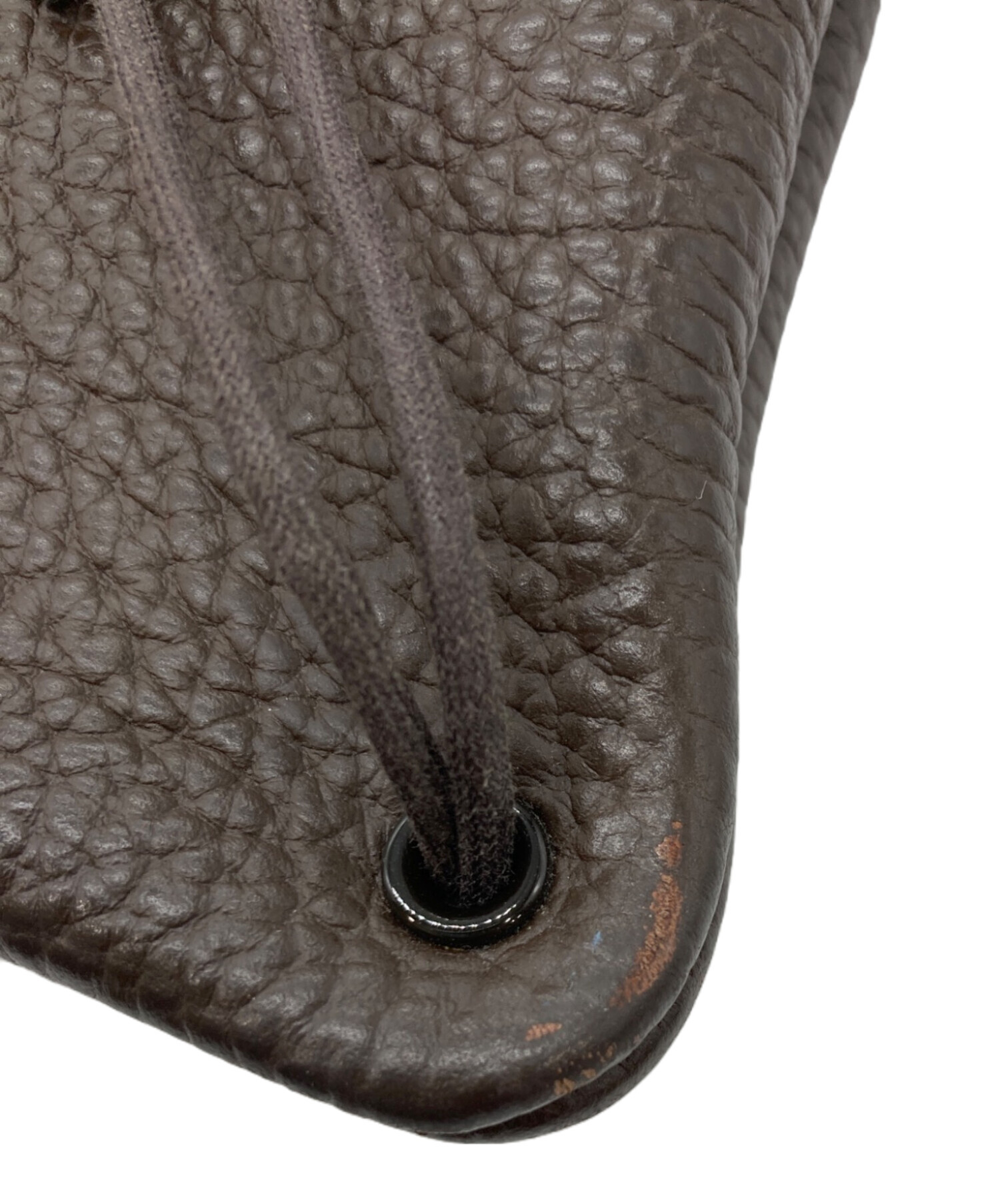 中古・古着通販】HENDER SCHEME (エンダースキーマ) zacc レザー 巾着
