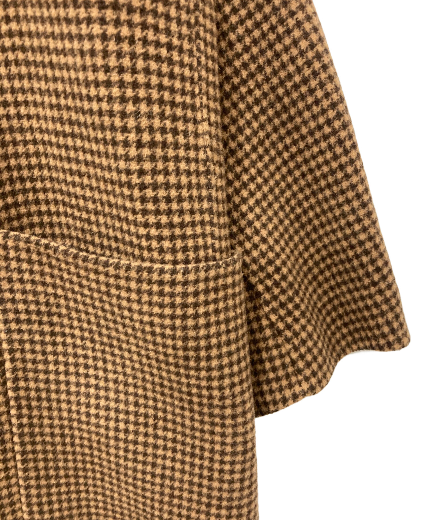 中古・古着通販】TODAYFUL (トゥデイフル) Over Check Coat/オーバー