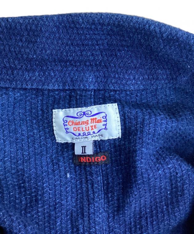 中古・古着通販】GAIJIN MADE (ガイジンメイド) 刺し子インディゴ染め 中古・古着通販】GAIJIN MADE (ガイジンメイド) 刺し子インディゴ染め