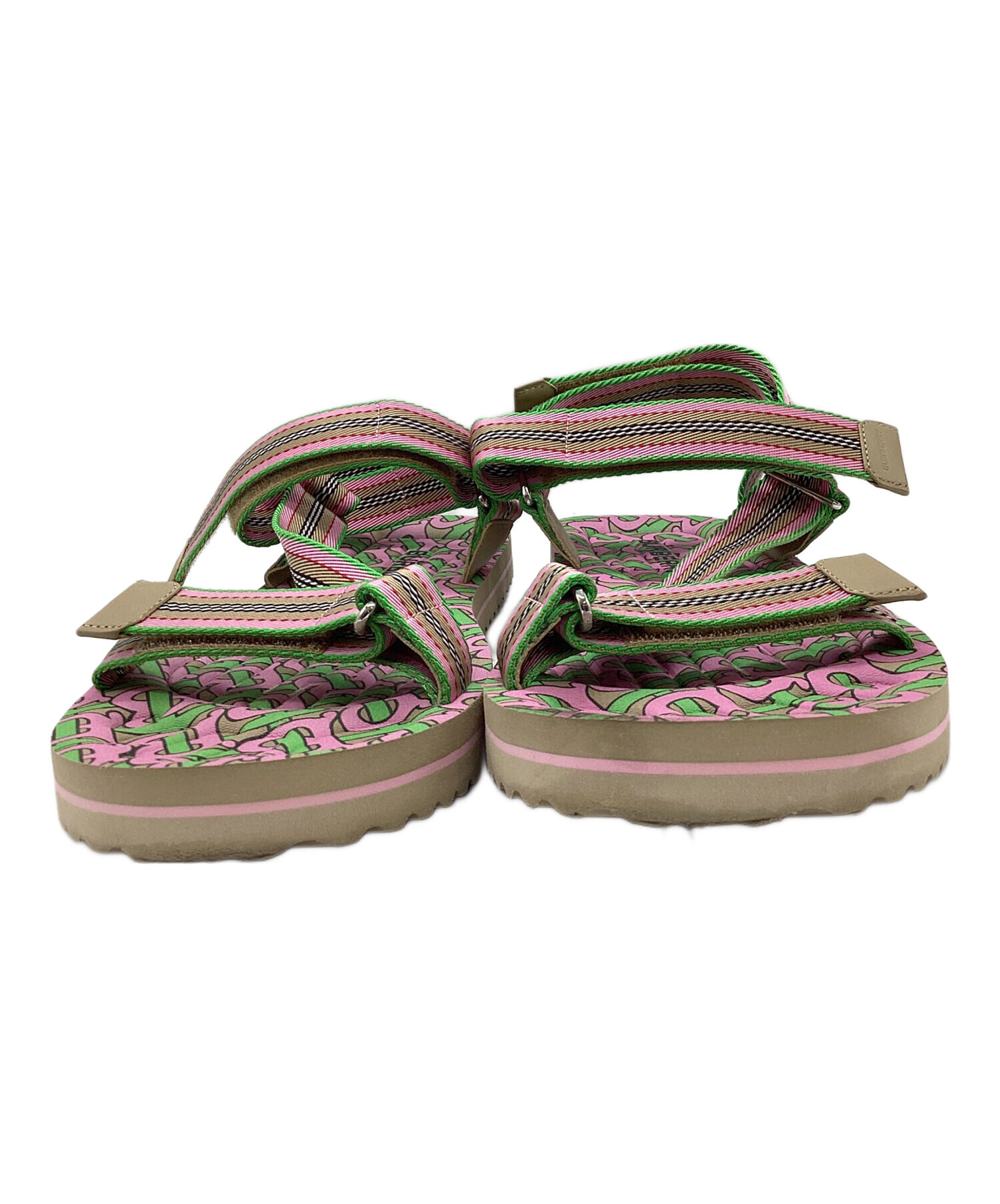 中古・古着通販】BURBERRY (バーバリー) Patterson Flat Sandals 