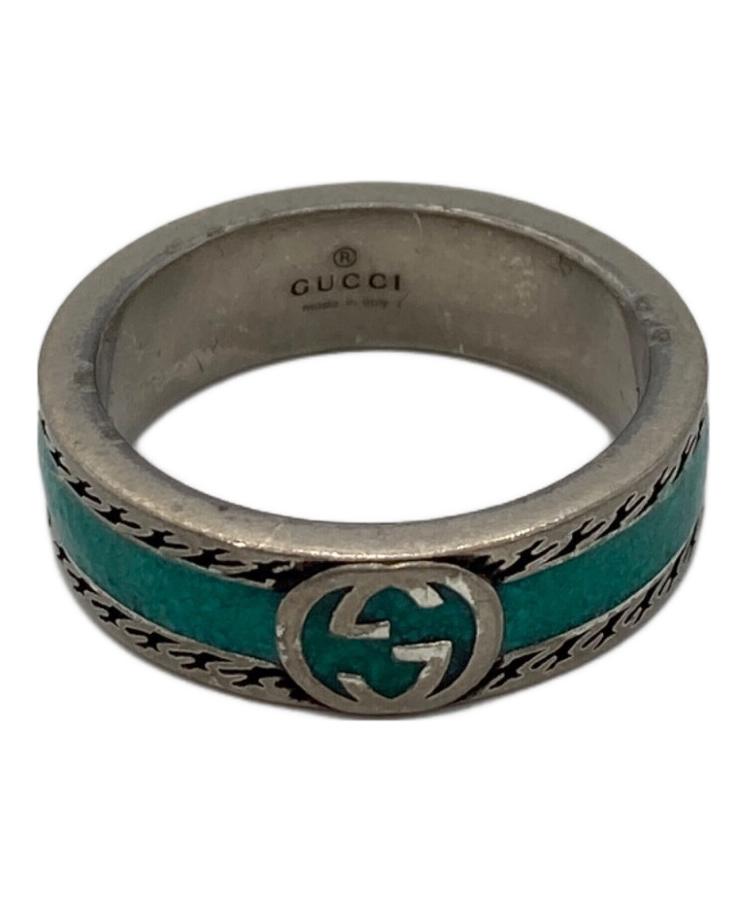 中古・古着通販】GUCCI (グッチ) インターロッキングG ターコイズ