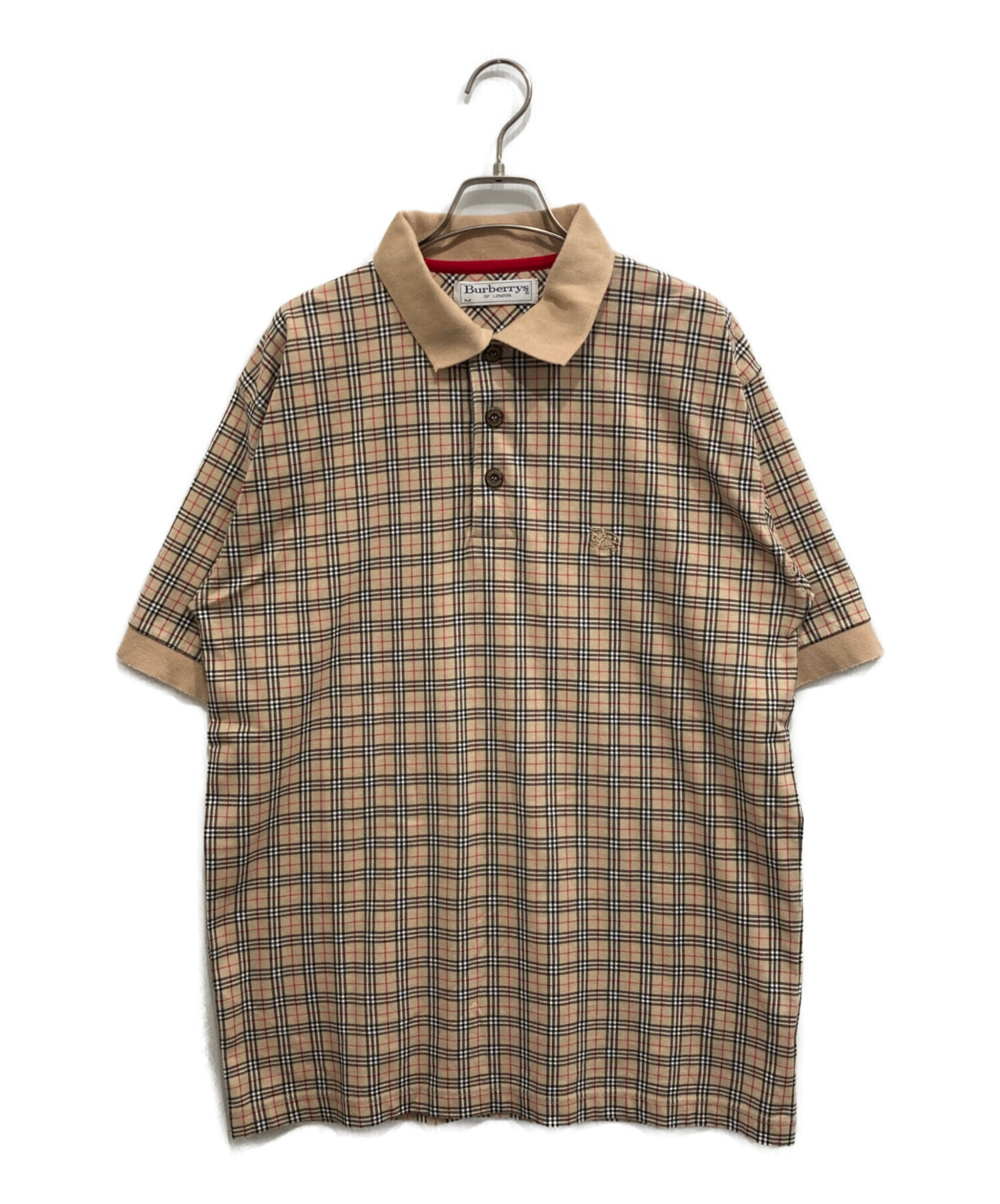 中古・古着通販】Burberry's (バーバリーズ) ノヴァチェックポロシャツ