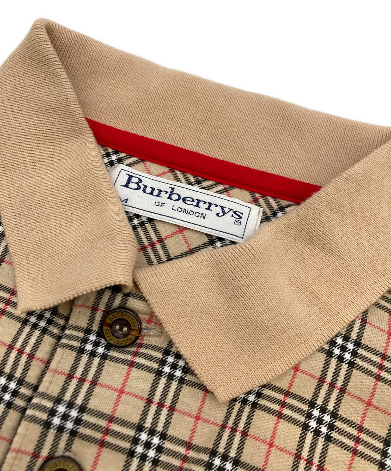 中古・古着通販】Burberry's (バーバリーズ) ノヴァチェックポロシャツ