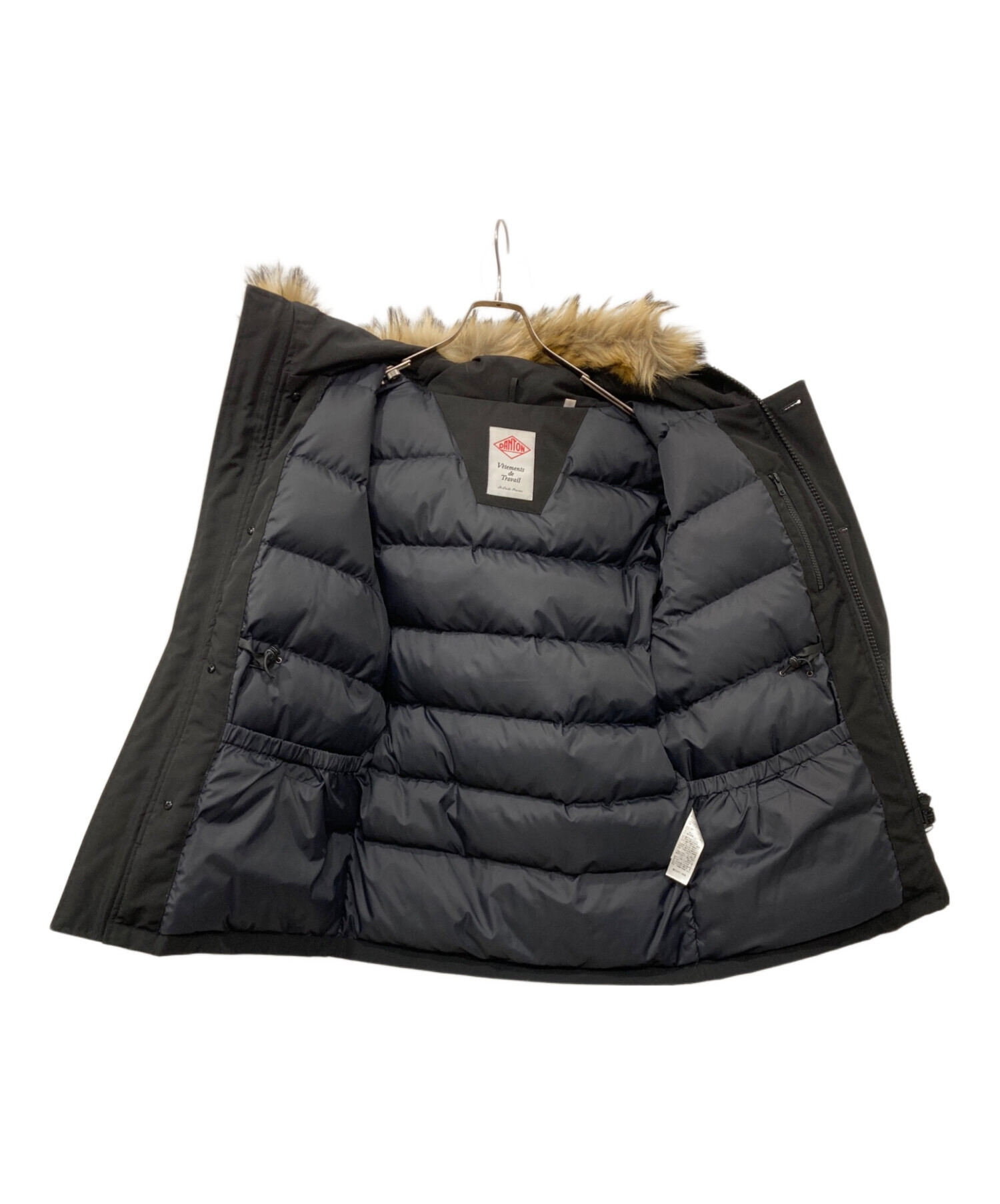 中古・古着通販】DANTON (ダントン) FAKE FUR HOODED DOWN JACKET 