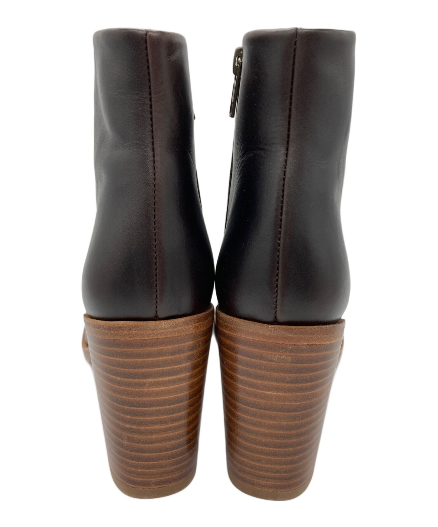 中古・古着通販】A.P.C. (アーペーセー) ショートブーツ ブラウン