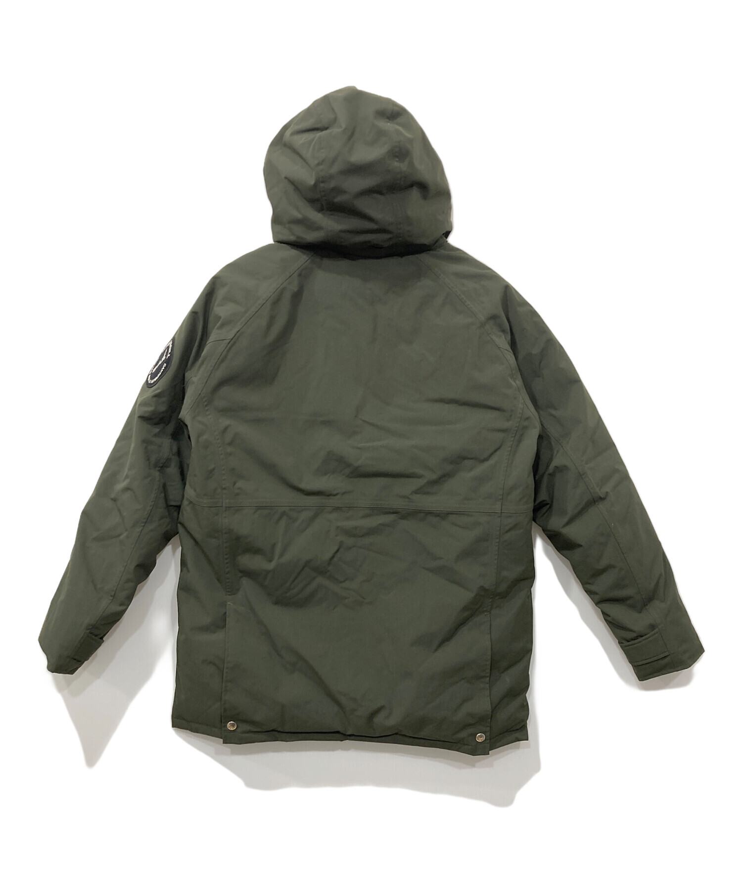 限定 正規 canterbury カンタベリー インバーカーギルダウン カーキ 