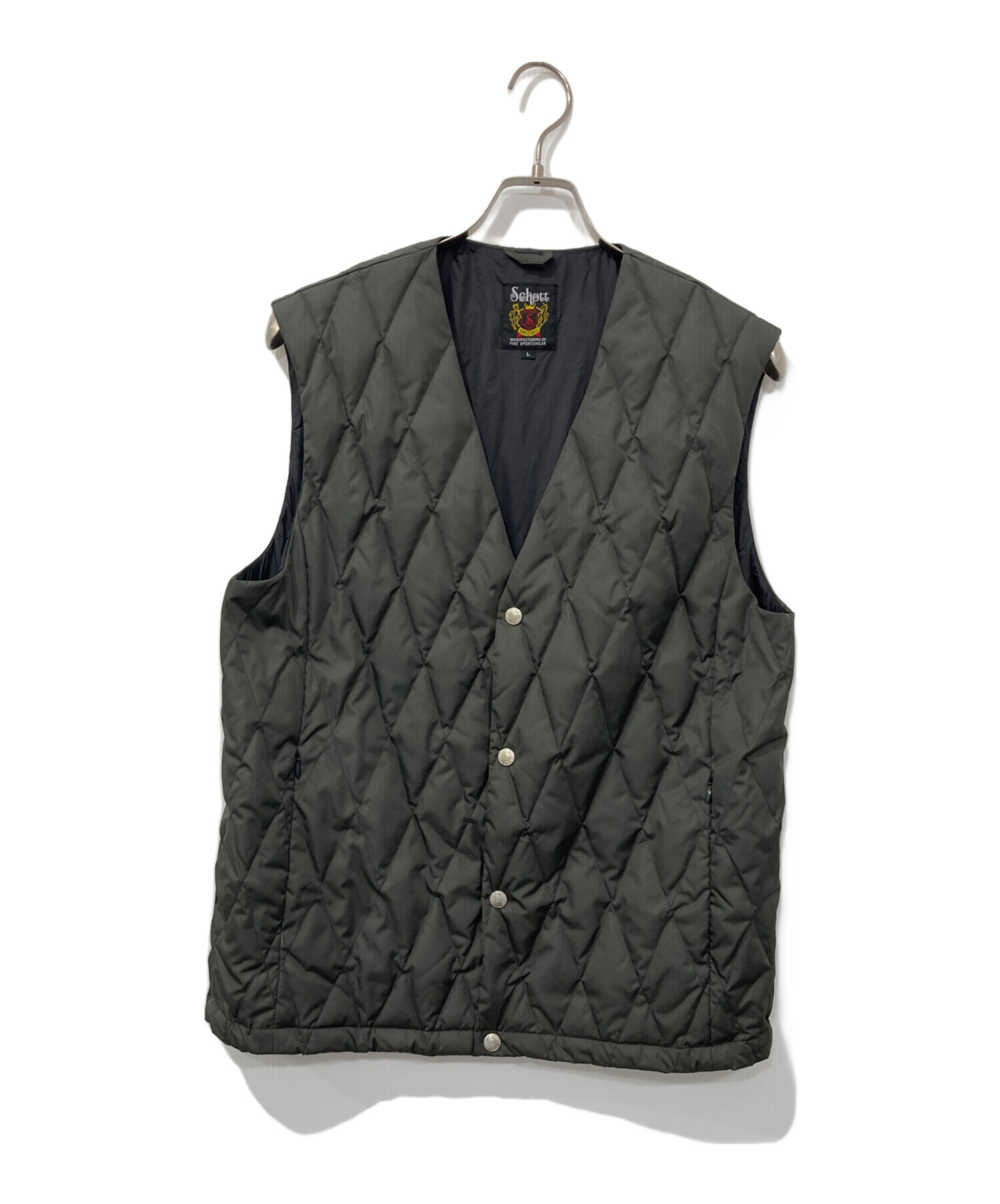 中古・古着通販】Schott (ショット) TAION (タイオン) DOWN VEST