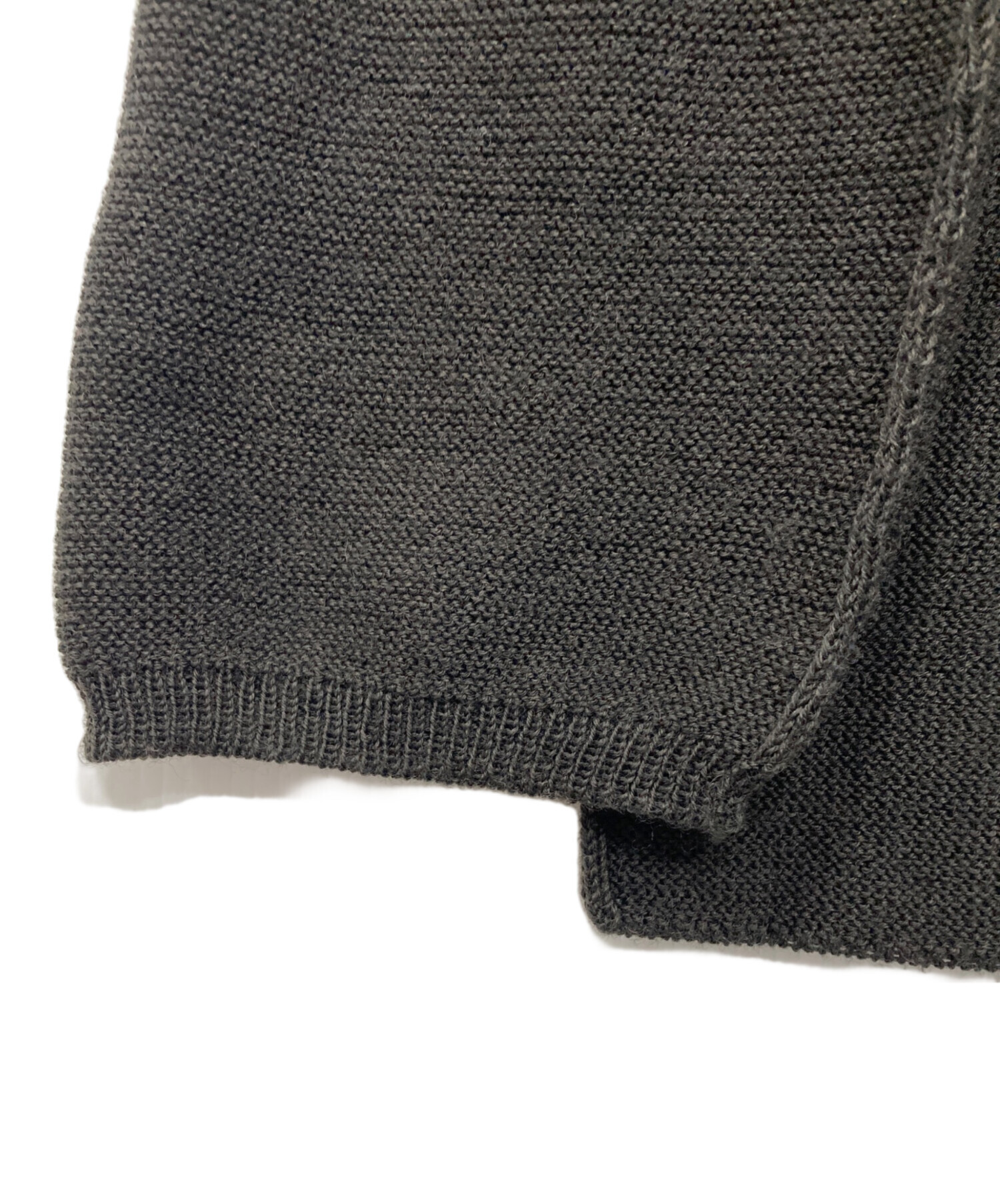 中古・古着通販】Nahyat (ナヤット) 丸首カーディガン ブラウン サイズ