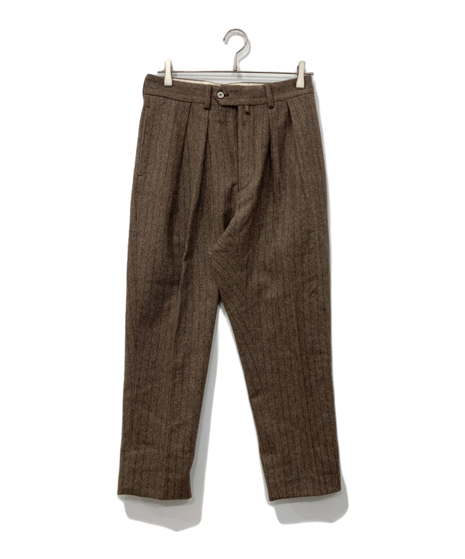 NEAT FELTING FLANNEL CHALK STRIPE NEAT｜FELTING FLANNEL CHALK