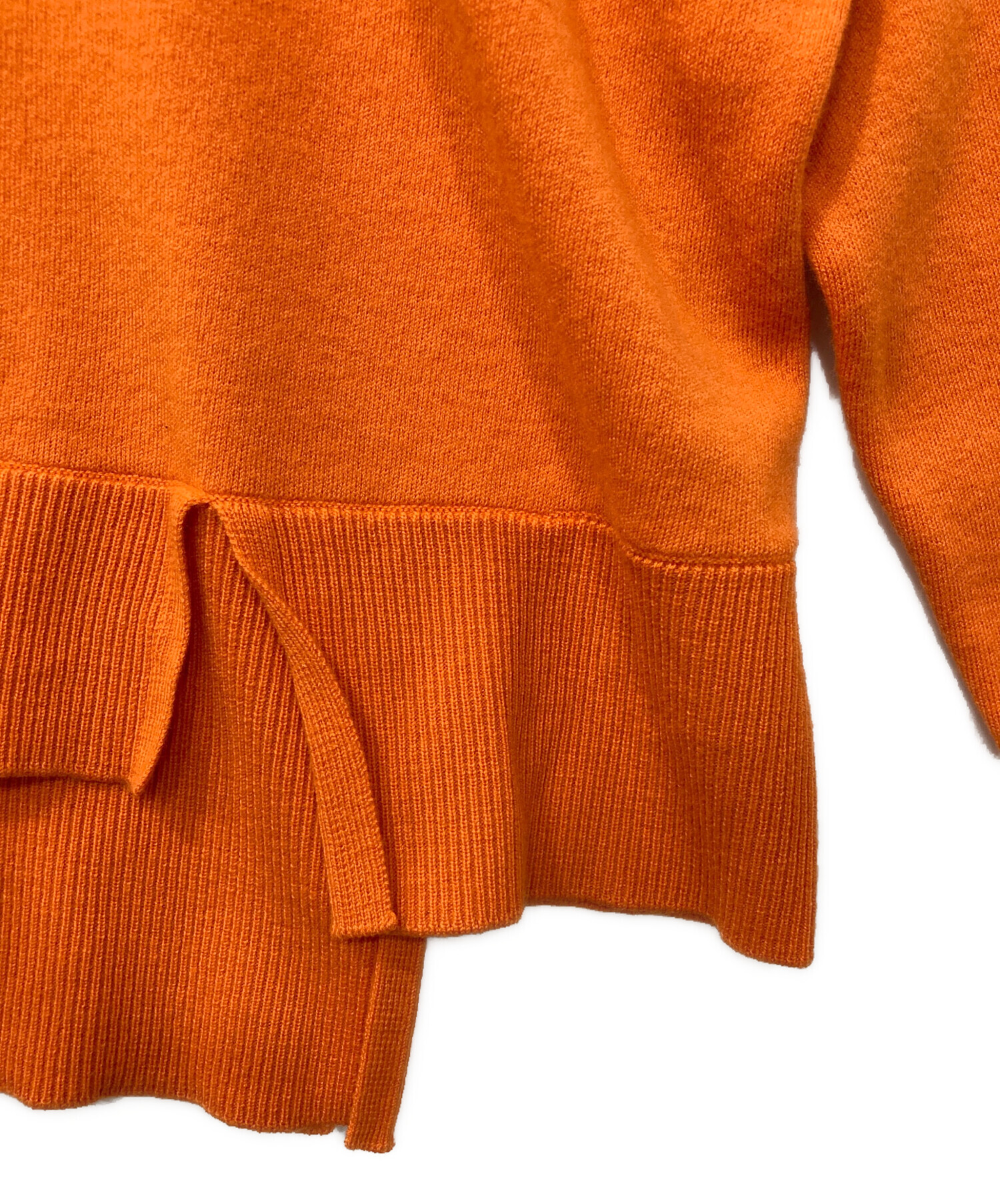 中古・古着通販】ENFOLD (エンフォルド) SLIT-RIB PULLOVER/スリット