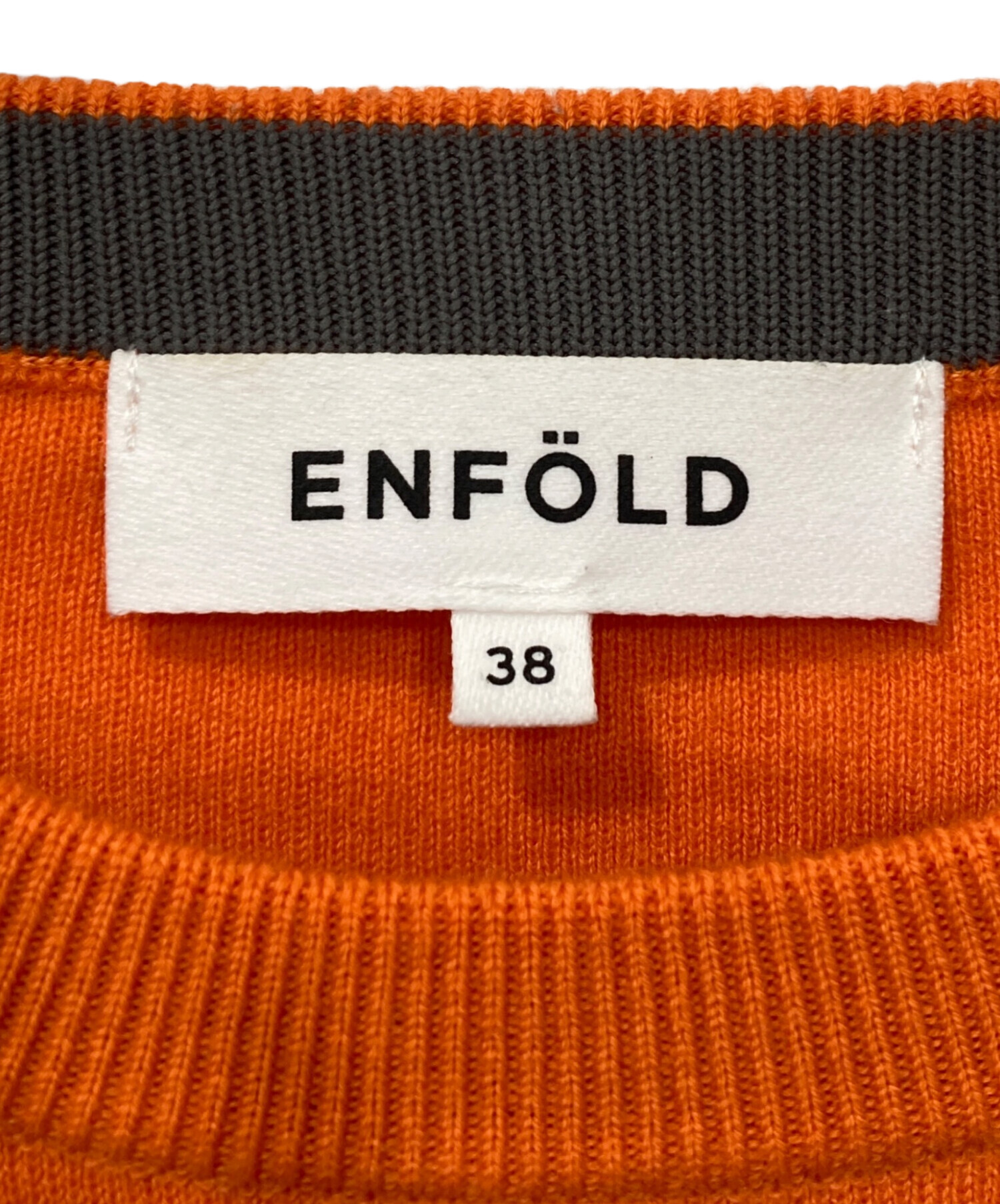 中古・古着通販】ENFOLD (エンフォルド) SLIT-RIB PULLOVER/スリット