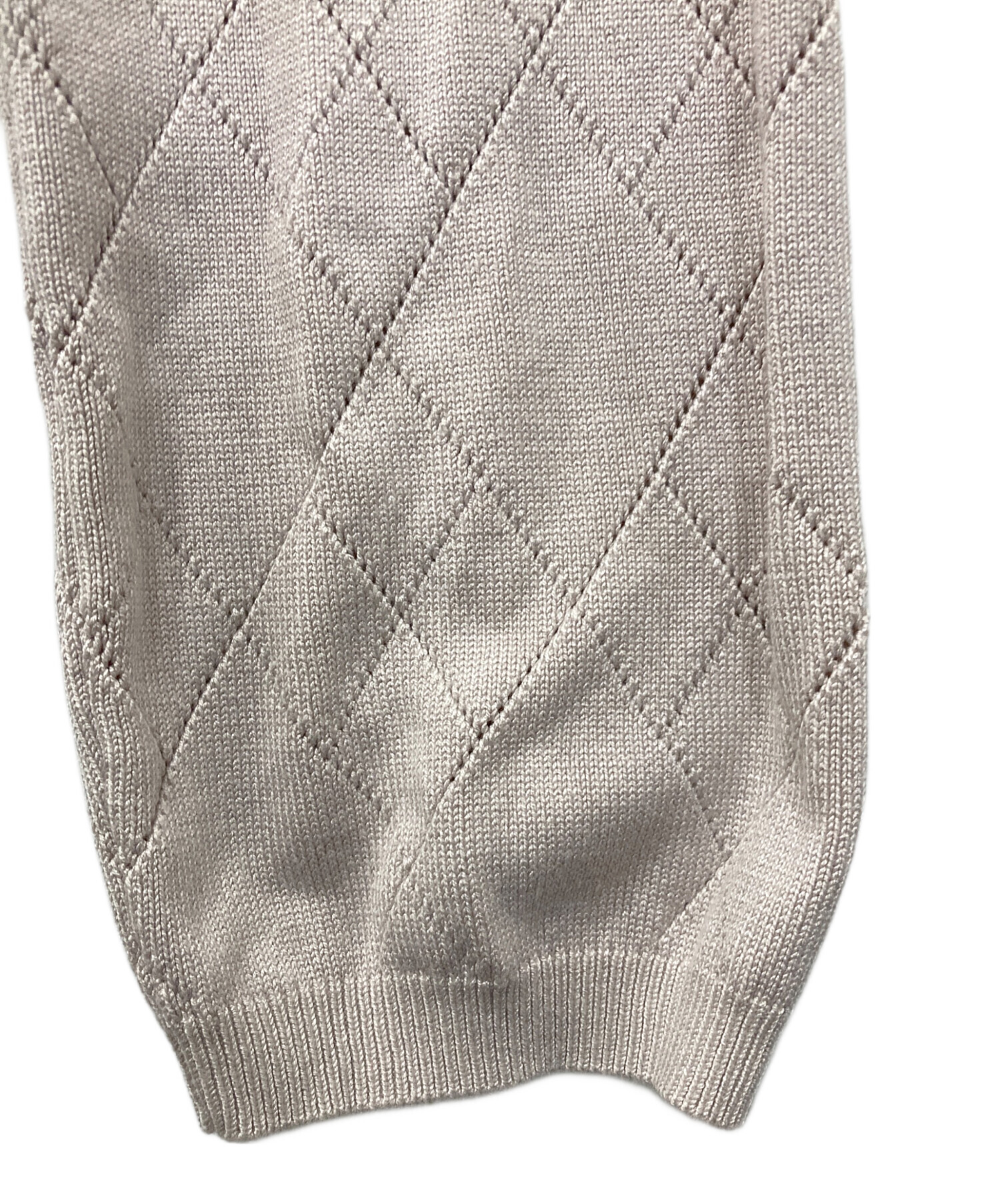 中古・古着通販】Her lip to (ハーリップトゥ) Diamond Pattern Knit