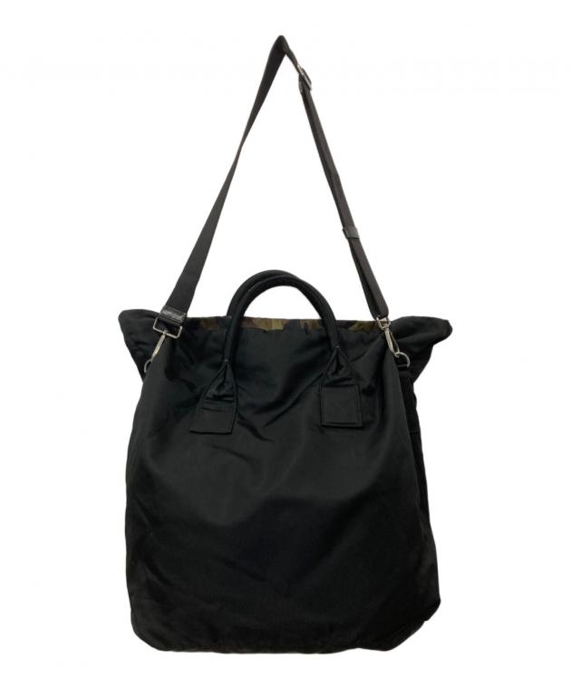 PRADAリバーシブルトートバッグ PRADA（プラダ） ナイロン リバーシブル 2WAYバッグ ショルダーバッグ