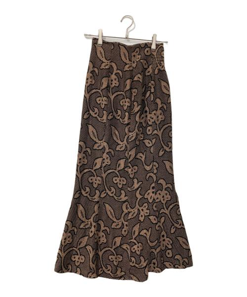 中古・古着通販】TODAYFUL (トゥデイフル) Jacquard Leaf Pencilskirt