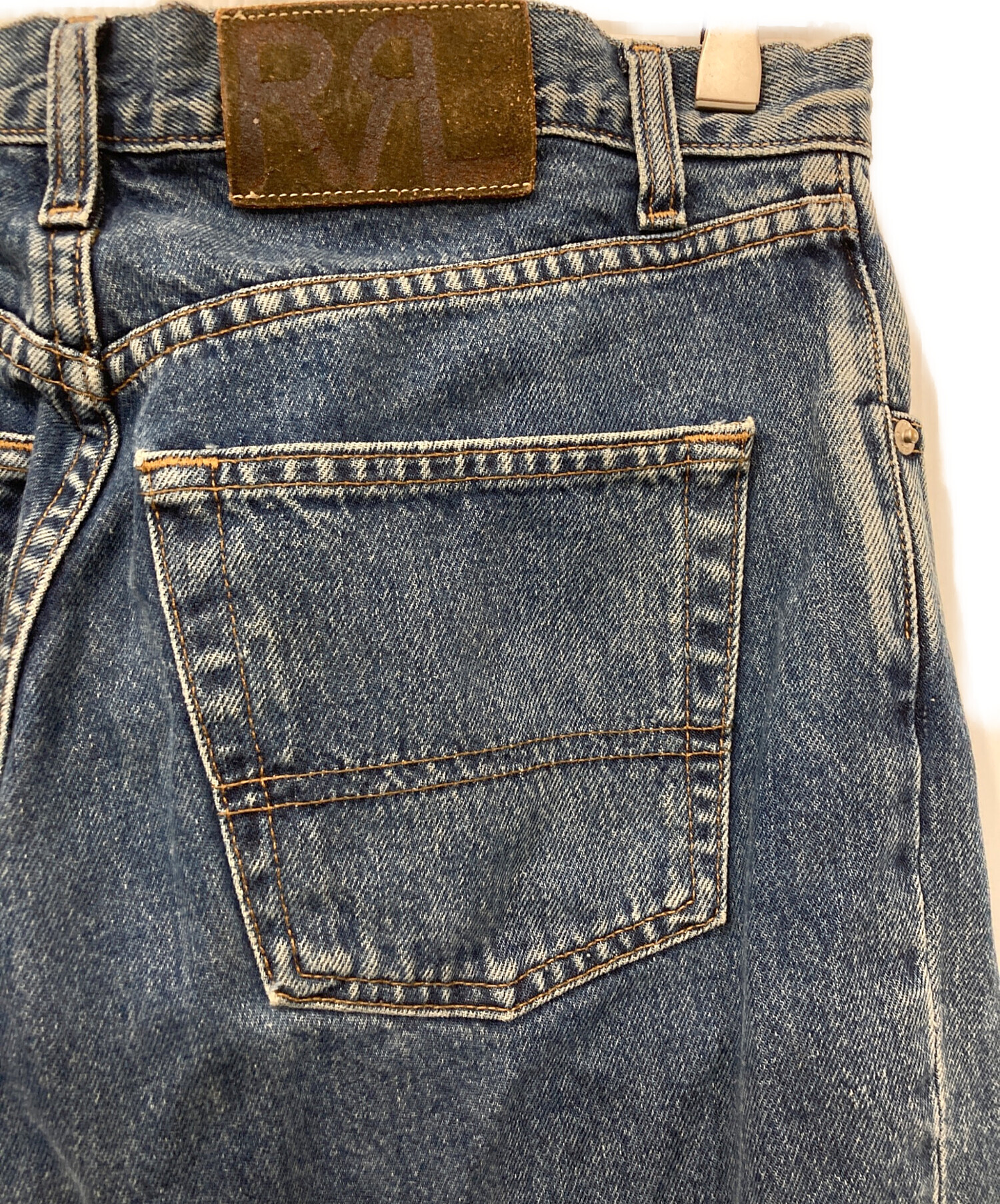 中古・古着通販】RRL (ダブルアールエル) デニムパンツ インディゴ