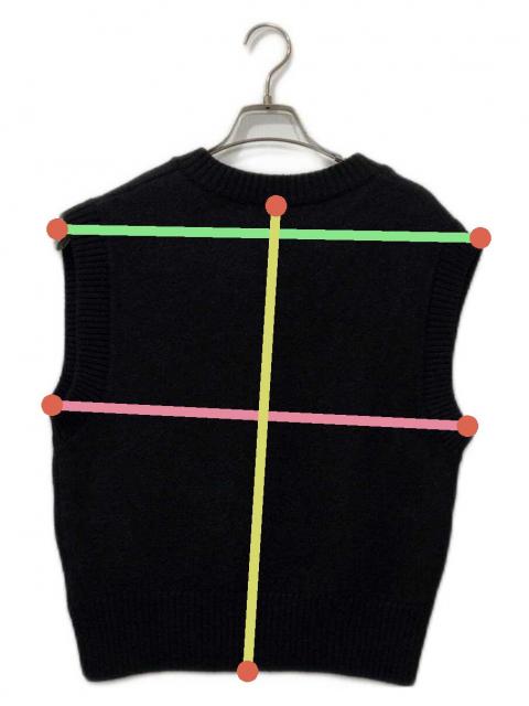 中古・古着通販】AMI PARIS (アミ パリス) ハートロゴ ニットベスト