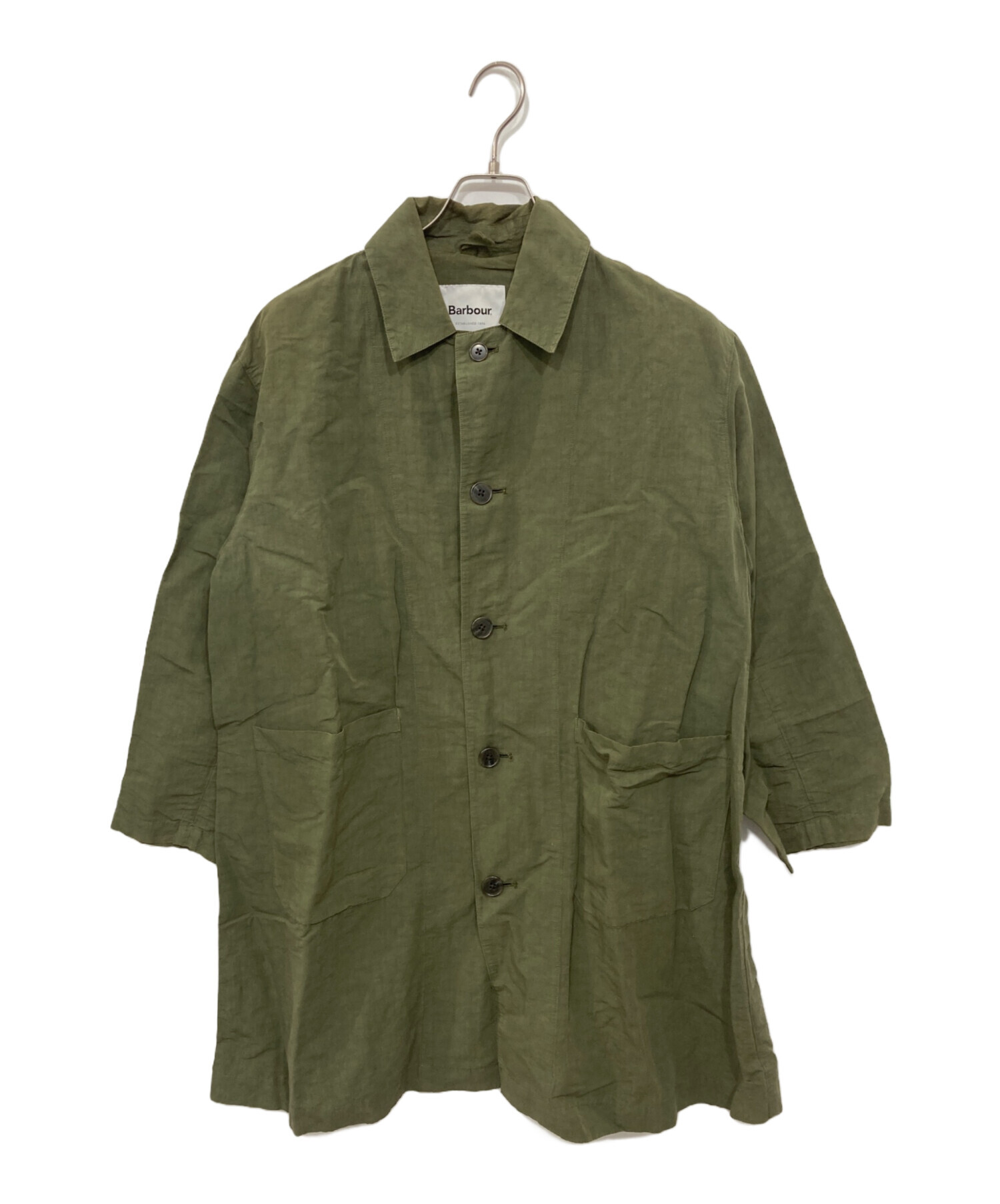 中古・古着通販】Barbour (バブアー) コットンリネンステンカラー
