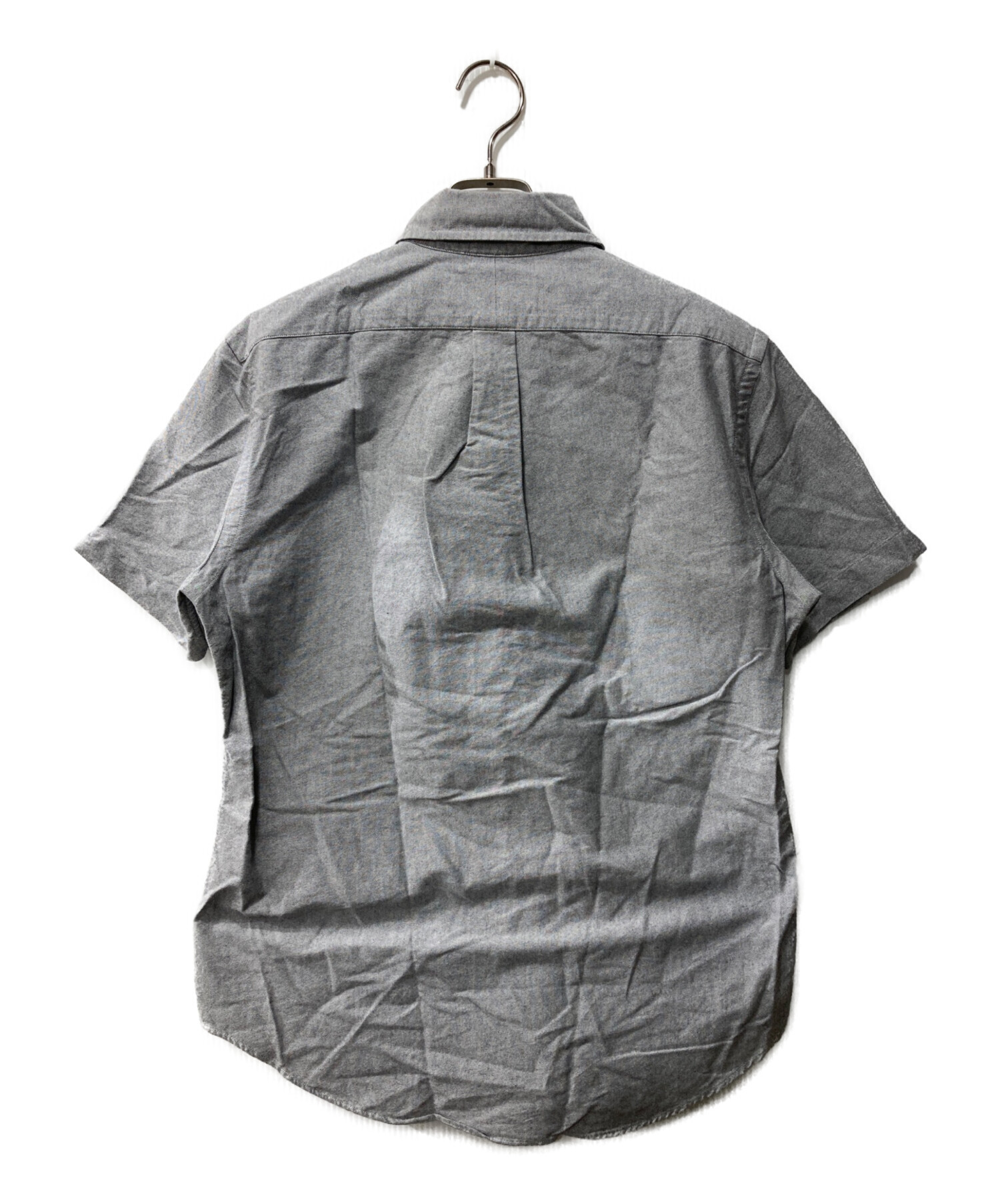 試着程度　ラルフローレン　半袖　シャツ　ＸＬ　グレー系 中古・古着通販】RALPH LAUREN (ラルフローレン) 半袖BDシャツ グレー