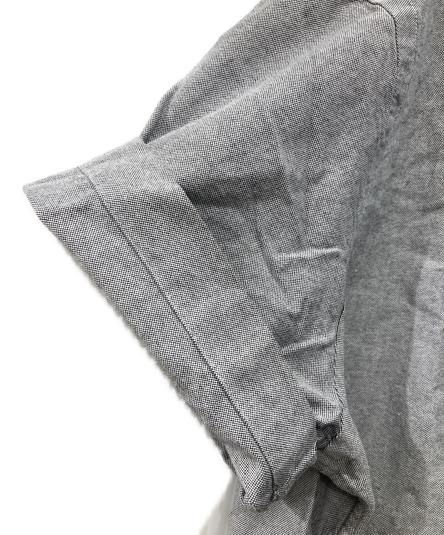 中古・古着通販】RALPH LAUREN (ラルフローレン) 半袖BDシャツ グレー